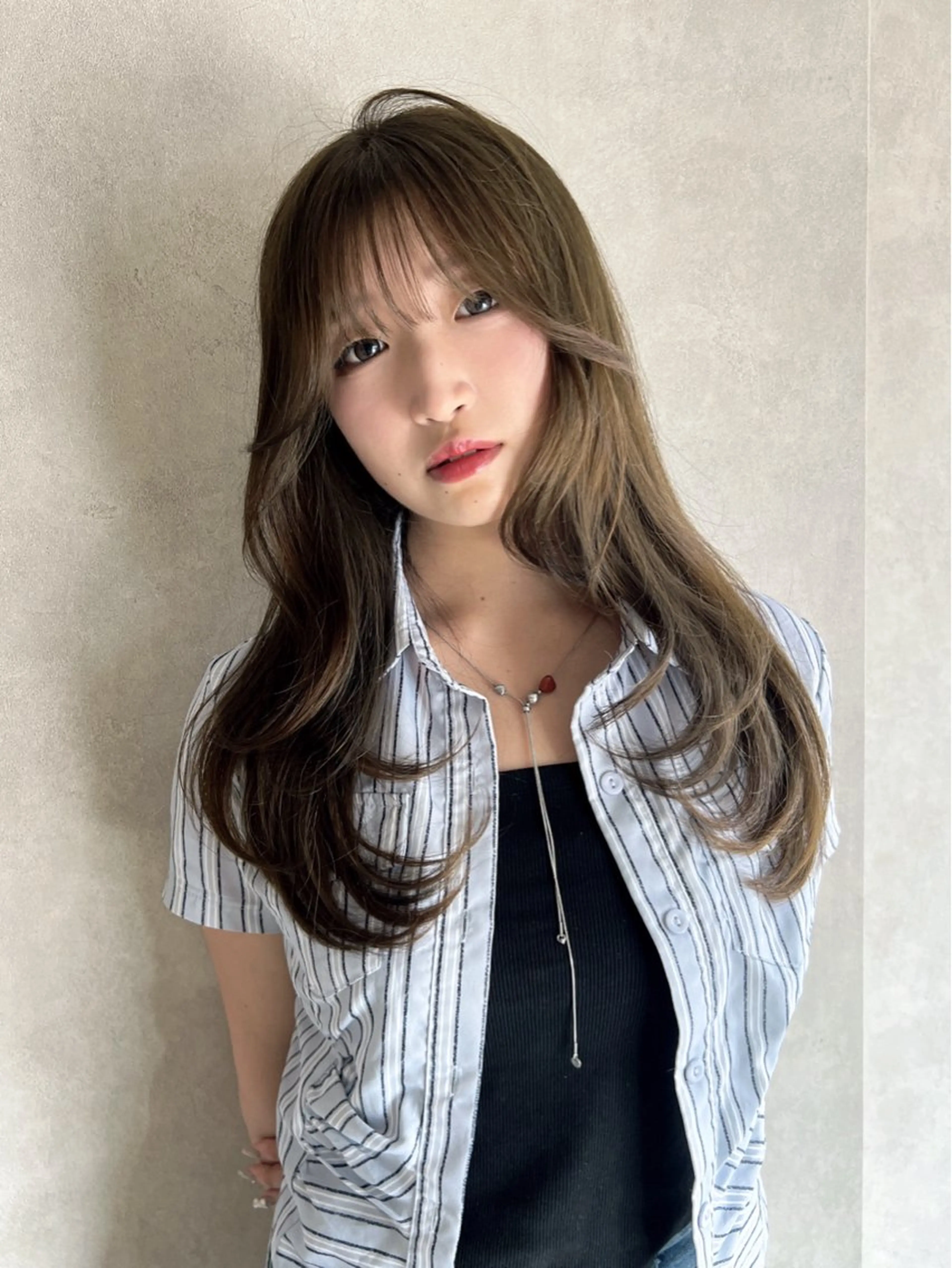 カラー ヘアカラー nehus nagaoka所属・🦋Imai Mizuki🦋‪のヘアスタイル