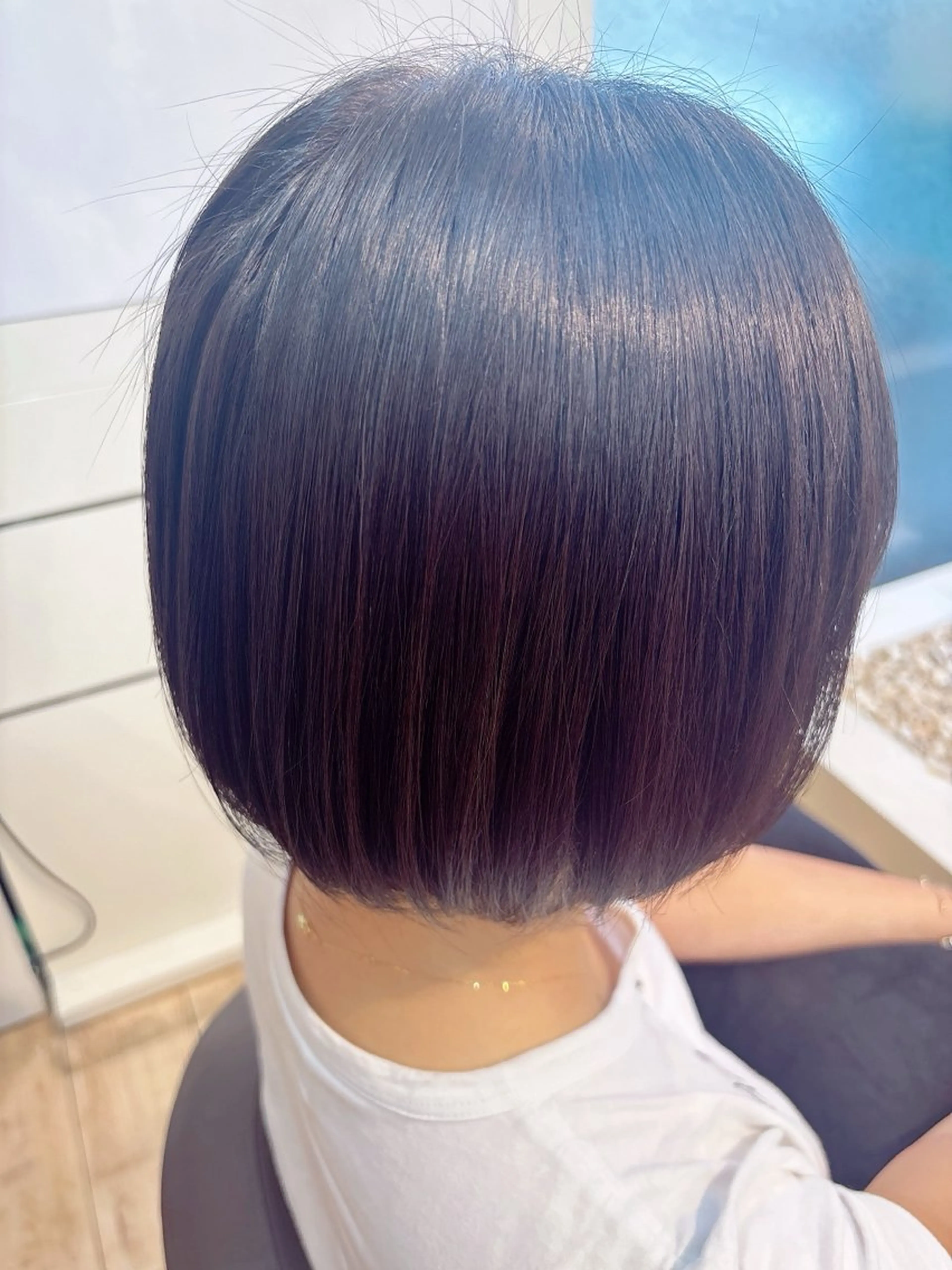 ショート ヘアーリゾートクランプ所属・ロング/レイヤー/ ショートボブ/YUIのヘアスタイル