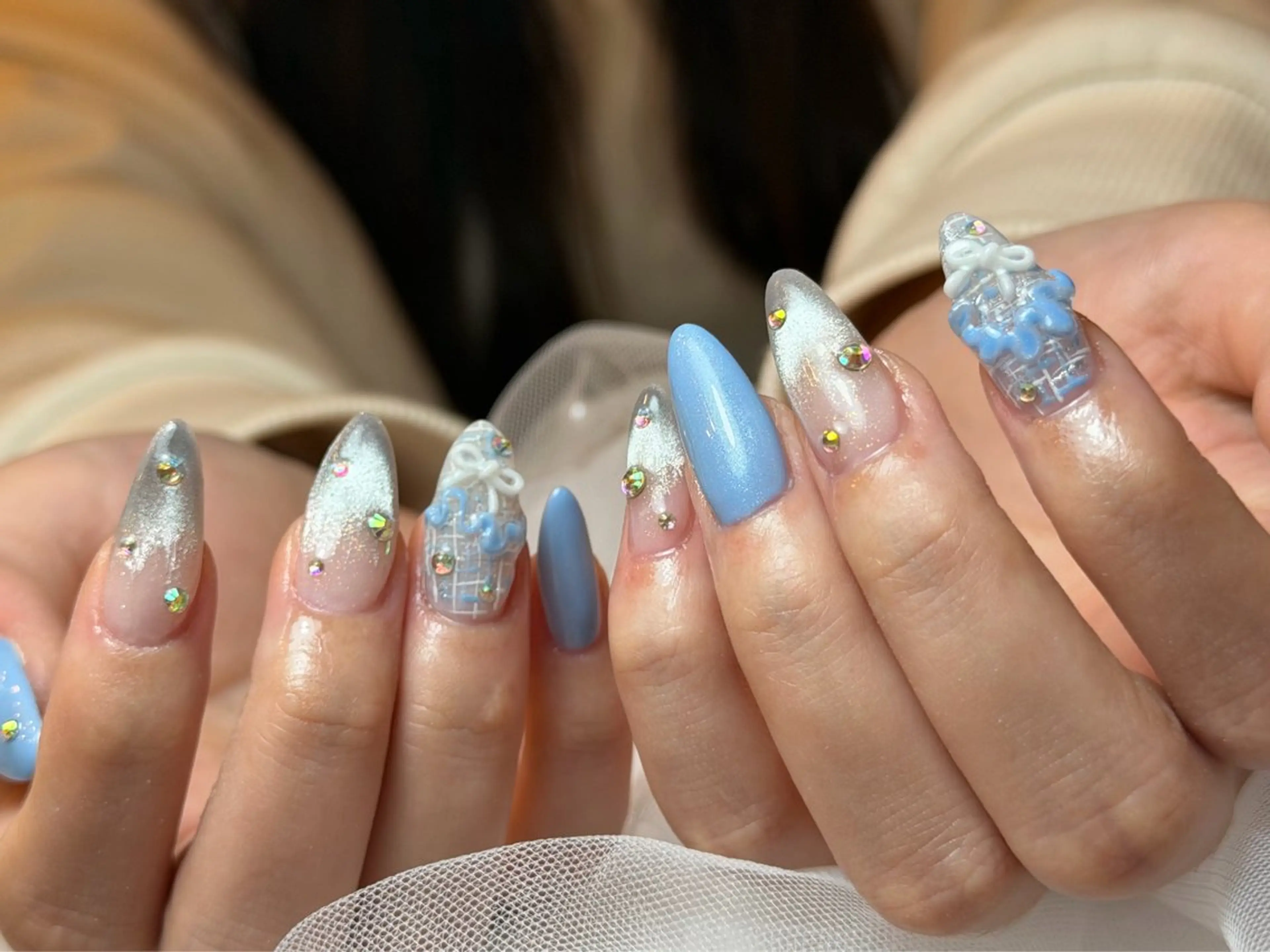 メンズ キッズ ネイル ハンドネイル AYURA nailstudioのネイルデザイン