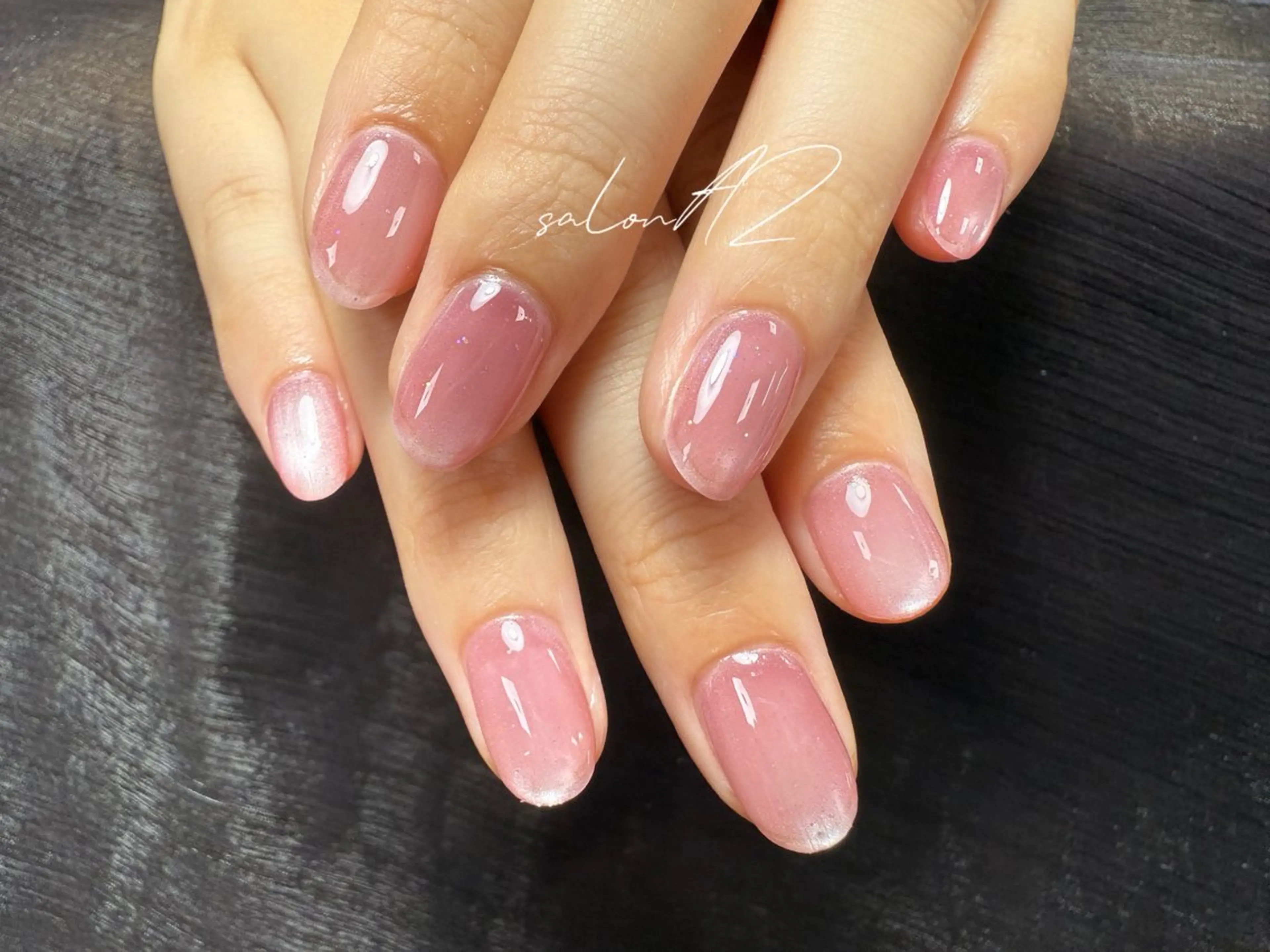 ネイル アートネイル 長さ出し フットネイル フレンチネイル ジェルネイル ハンドネイル salonAZ トップネイリストのネイルデザイン
