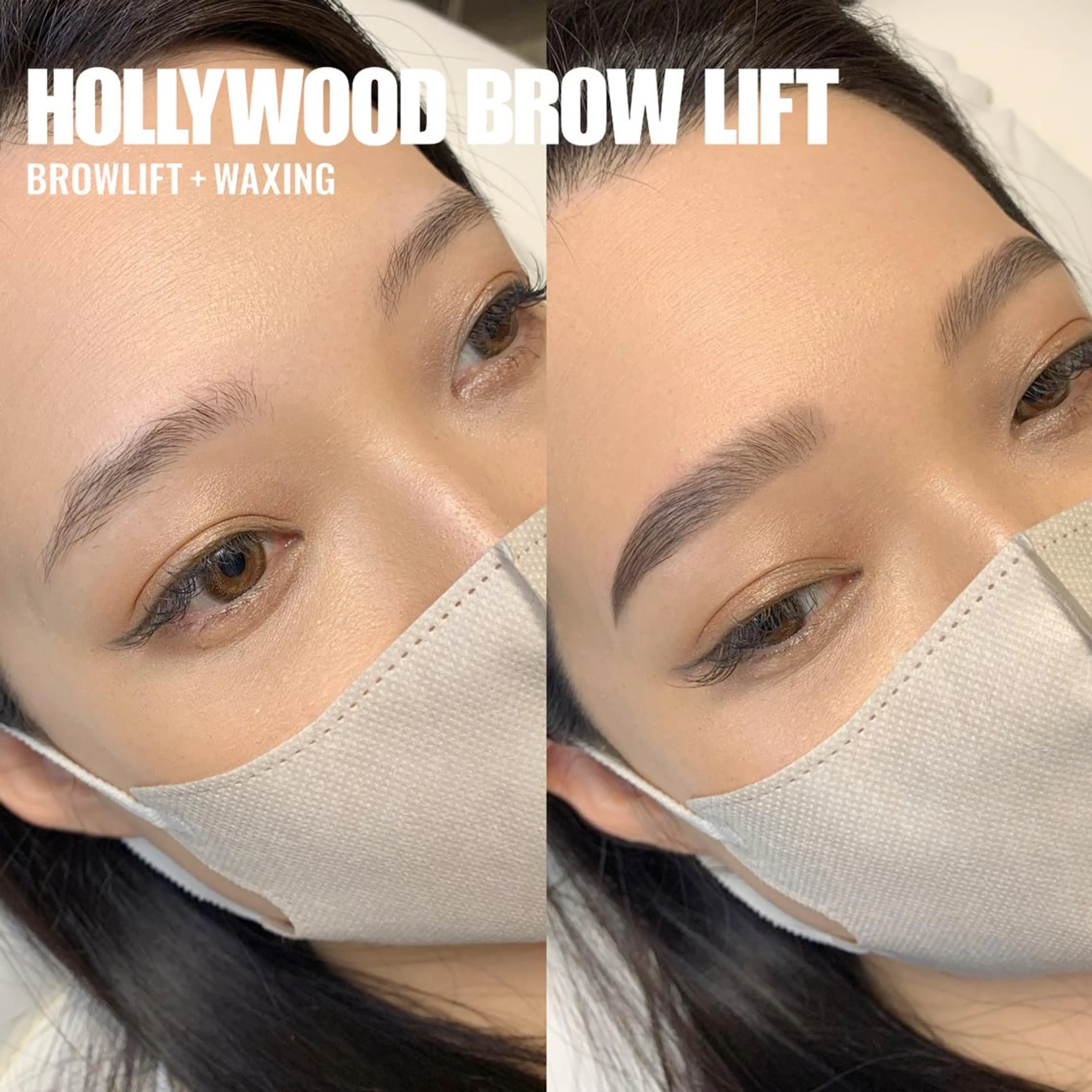 ◇再来◇𝐇𝐎𝐋𝐋𝐘𝐖𝐎𝐎𝐃𝐁𝐑𝐎𝐖𝐋𝐈𝐅𝐓®︎(毛流れ矯正＋眉周りWax)の写真