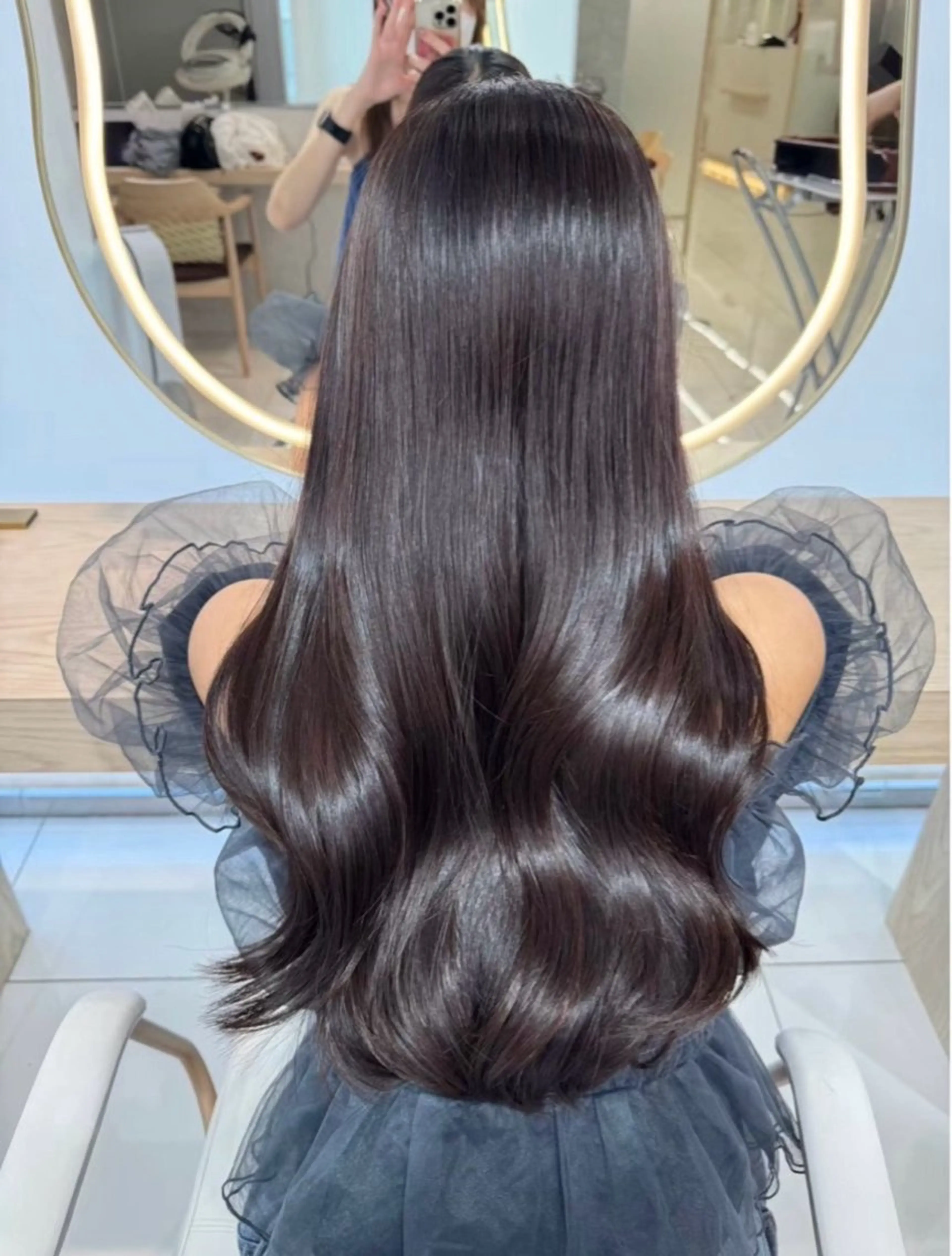 ロング カラー ベージュカラー ブリーチ ブラウンカラー ブラウンベージュ 透明感カラー ヘアカラー 透明感カラー/ゆな モデル募集中💫🎀のヘアスタイル