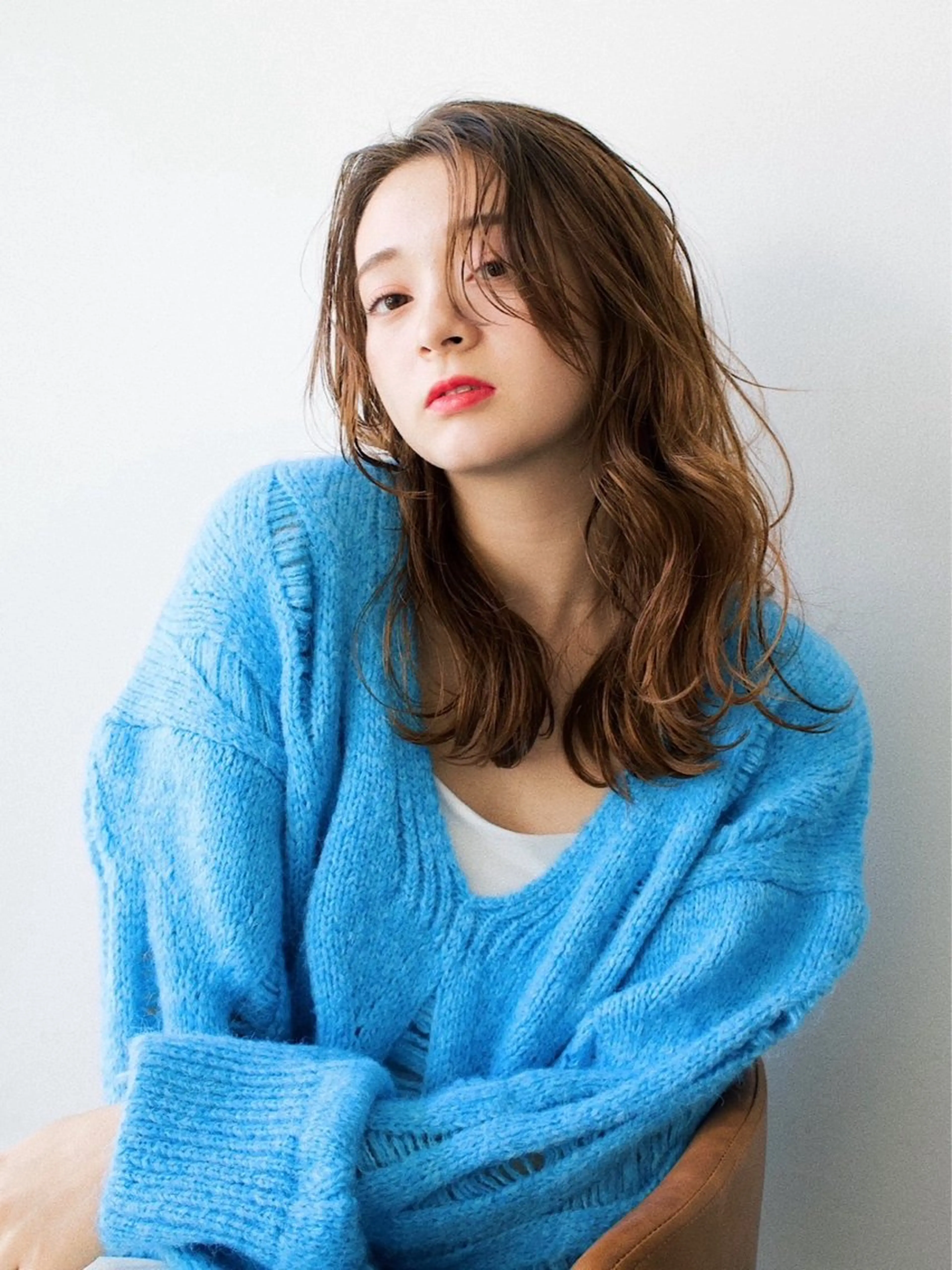 ロング カット レベンス田町 西谷悠のヘアスタイル