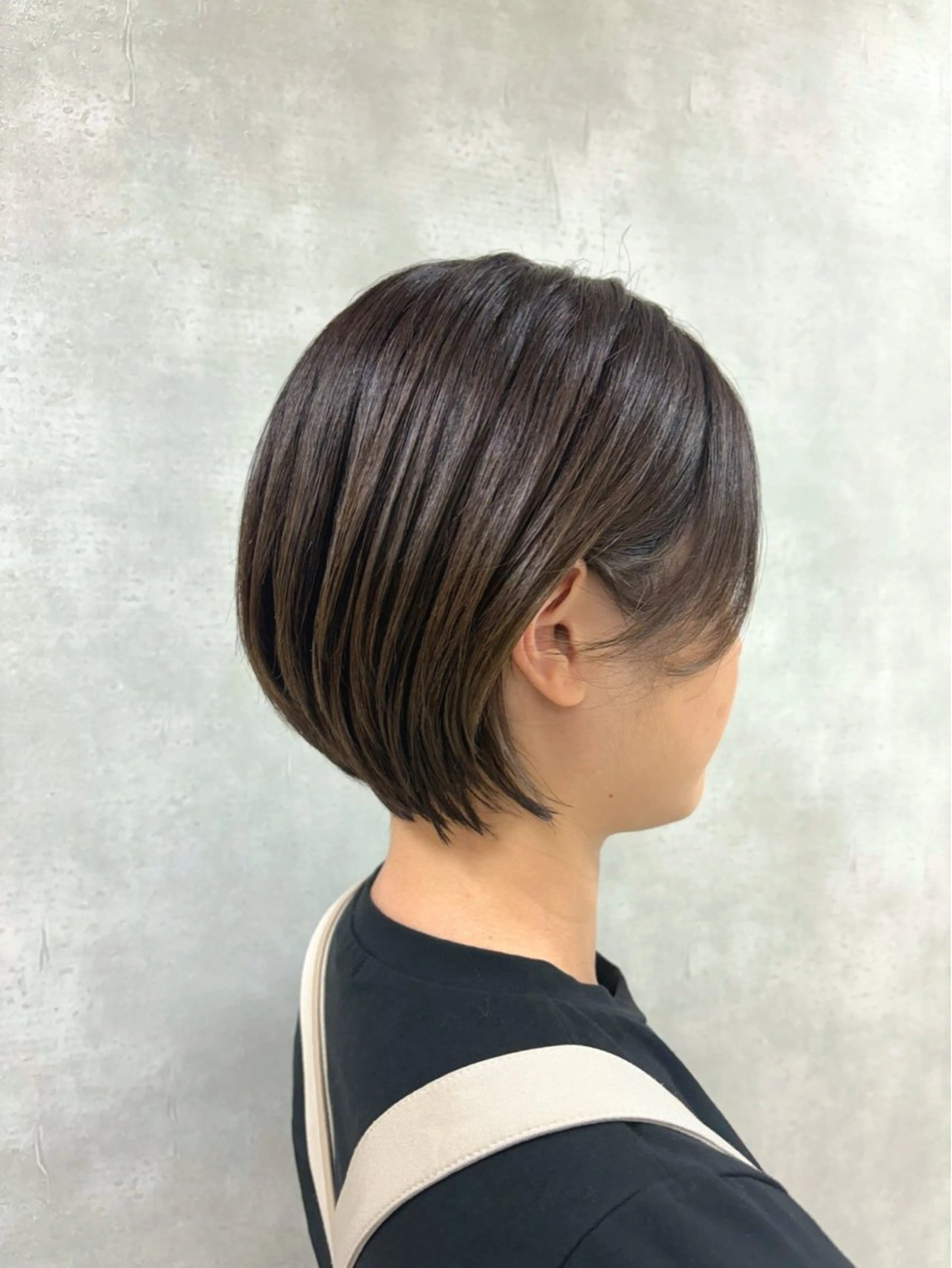 ショート ショートボブ ボブ ショートヘア カット ヘアカラー トリートメント 多田 栞里のヘアスタイル
