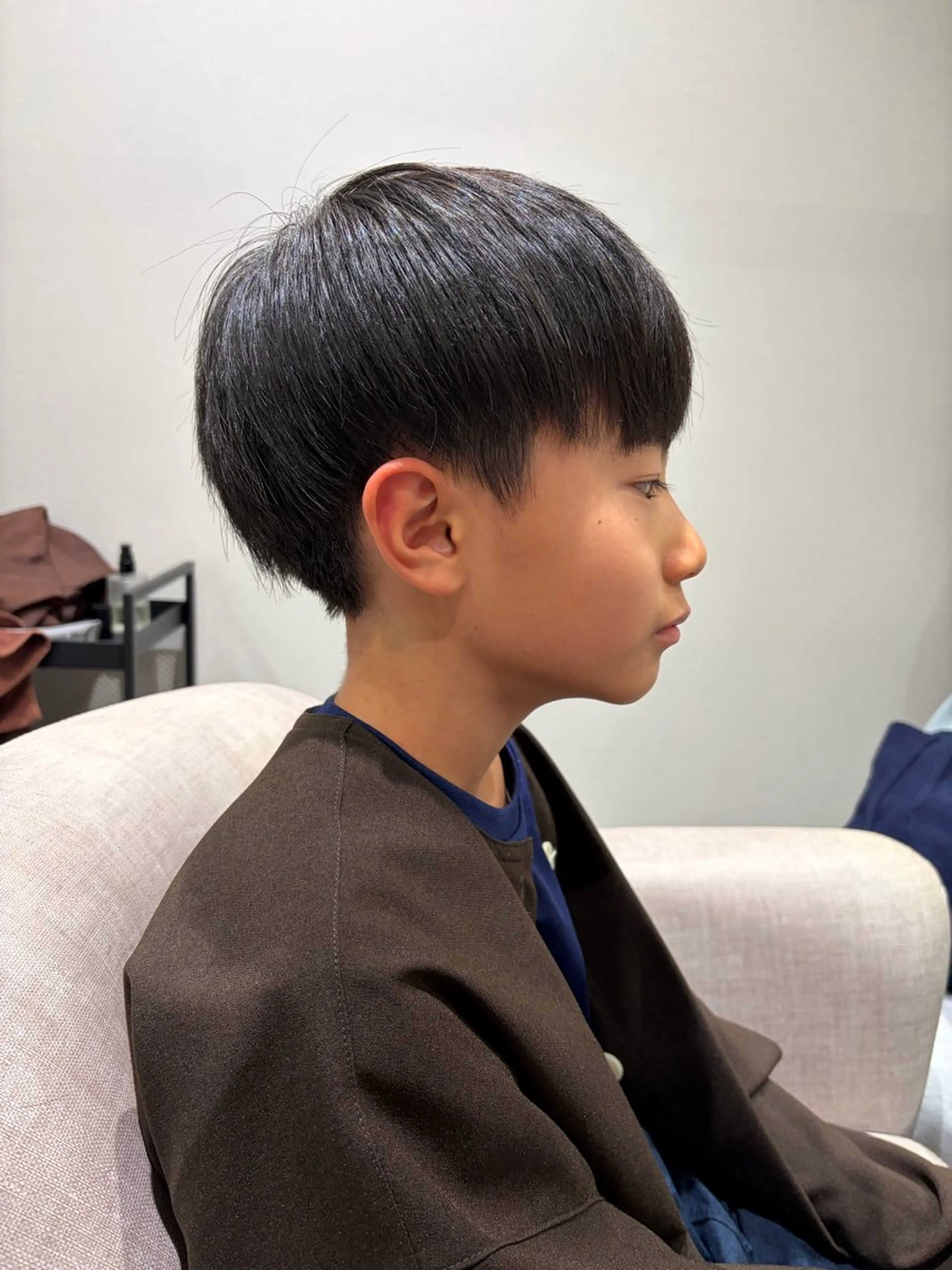 メンズ 平日カットモデル￥0 高岡/山崎開世のヘアスタイル