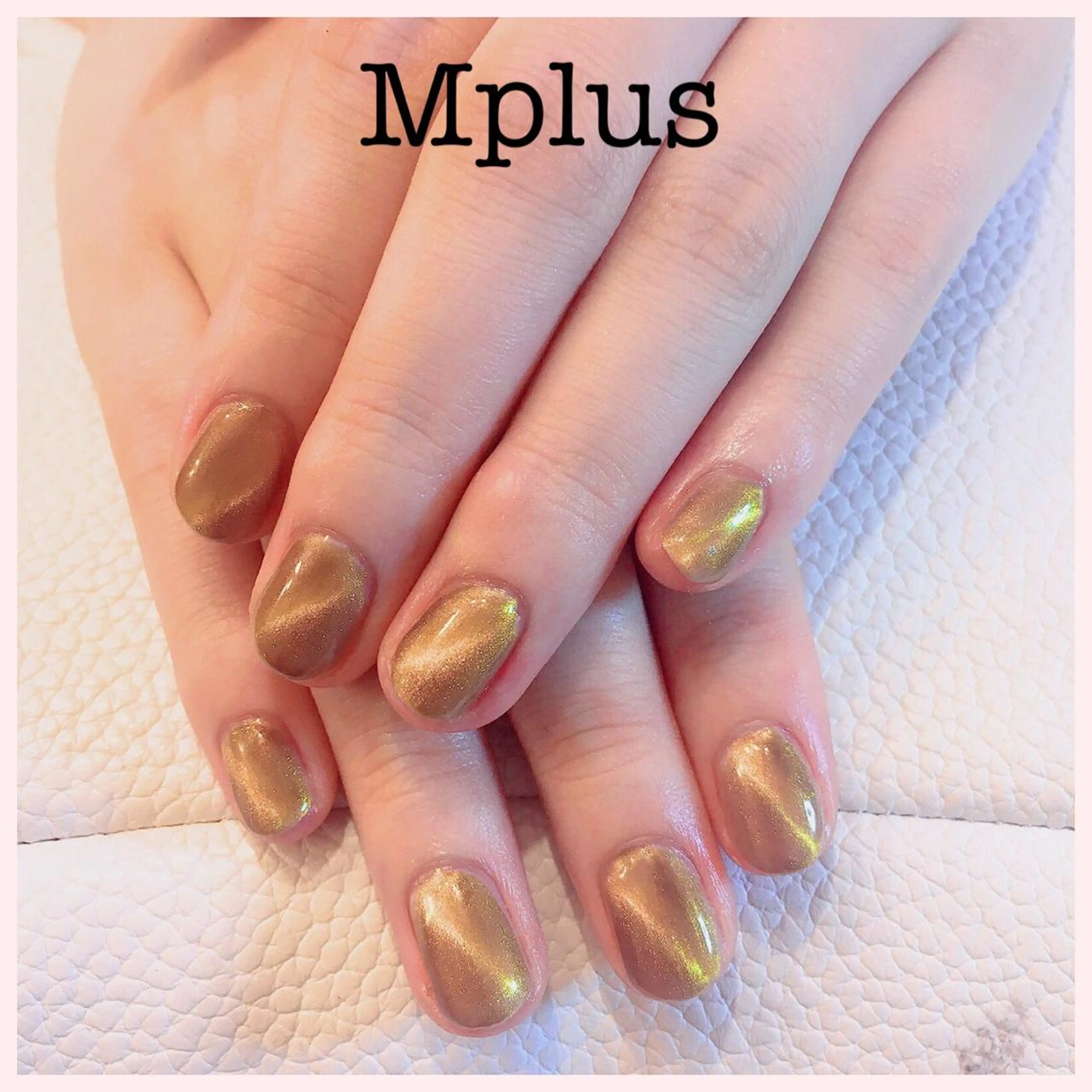 ネイル マグネットネイル ハンドネイル Mplus miyukiのネイルデザイン