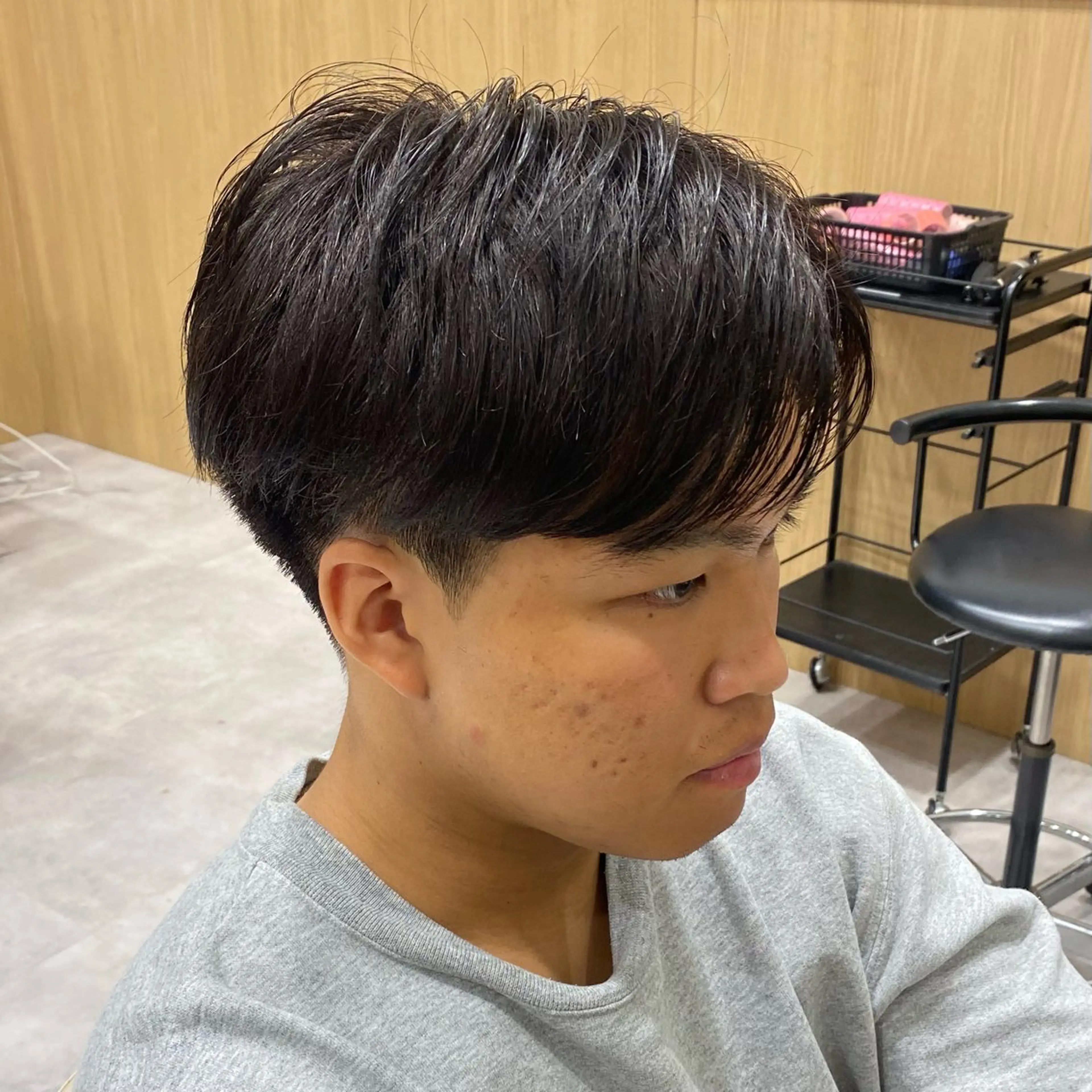 ショート メンズ UNIX所属・《無料施術》/ メンズパーマ/村上翼のヘアスタイル