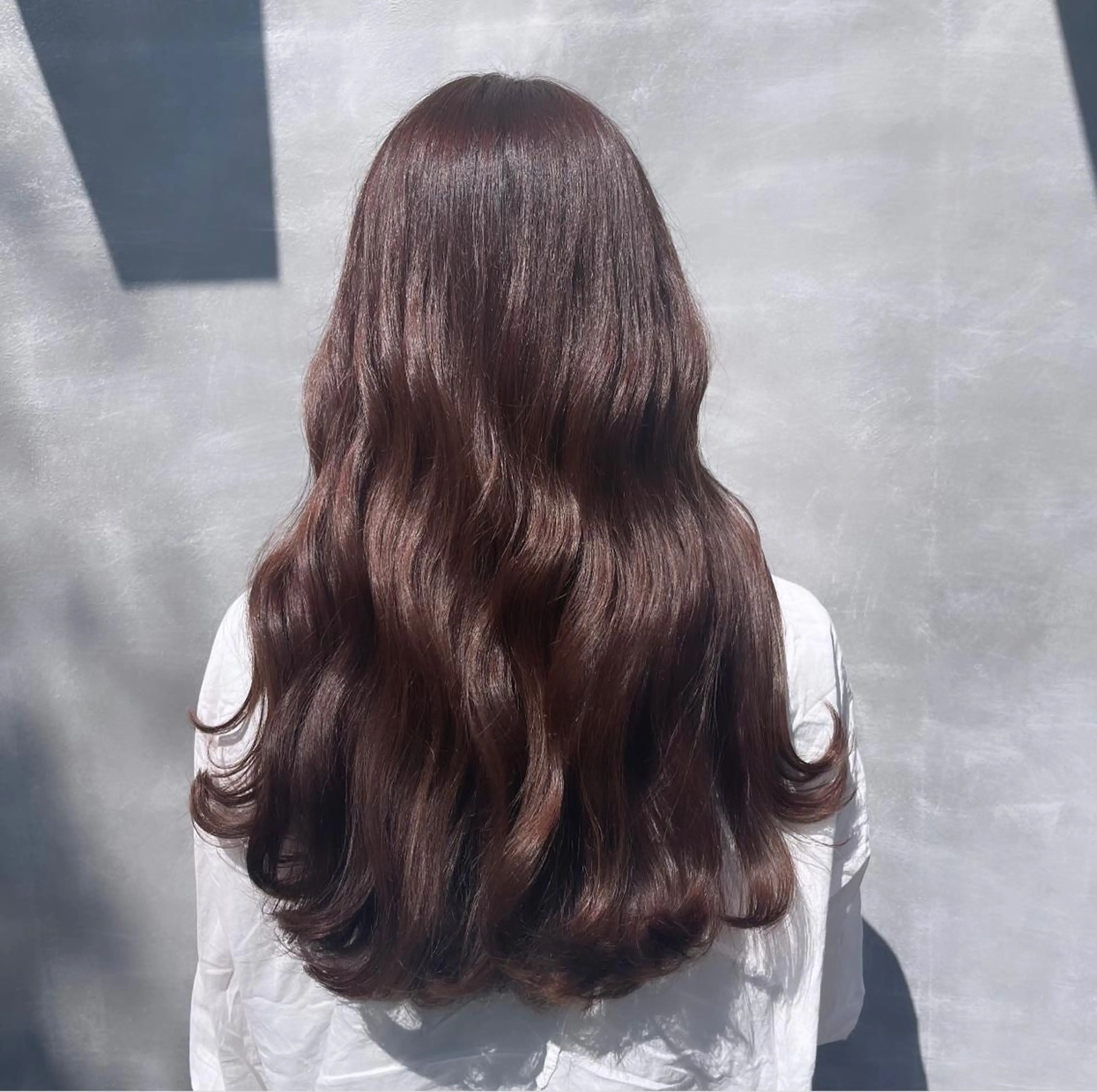 ロング カラー ヘアカラー 青田 明日海のヘアスタイル