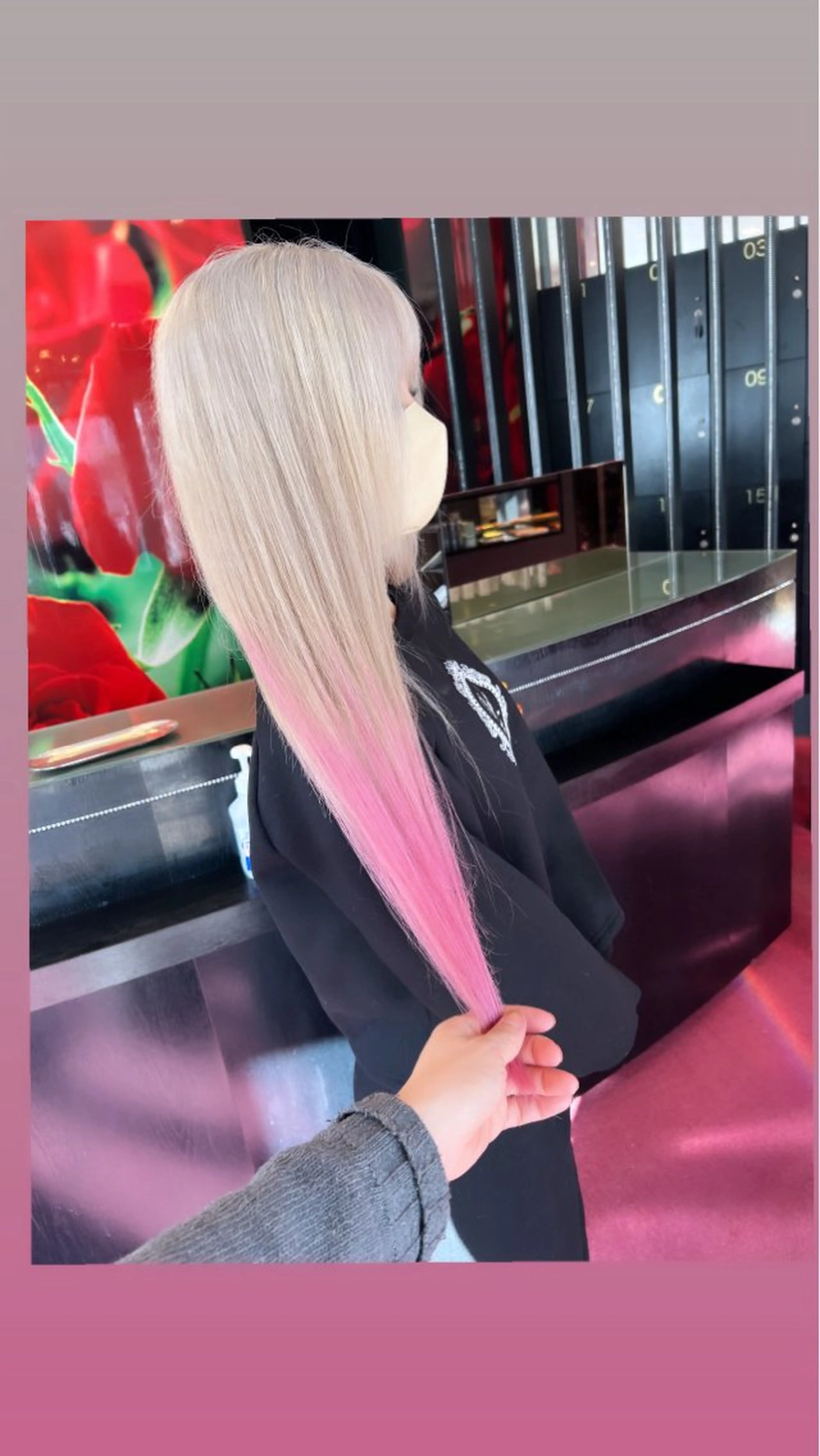 ロング カラー カット ヘアカラー トリートメント EARTH 三重県 四日市店所属・髪質改善/ ハイトーン/坂本拓のヘアスタイル