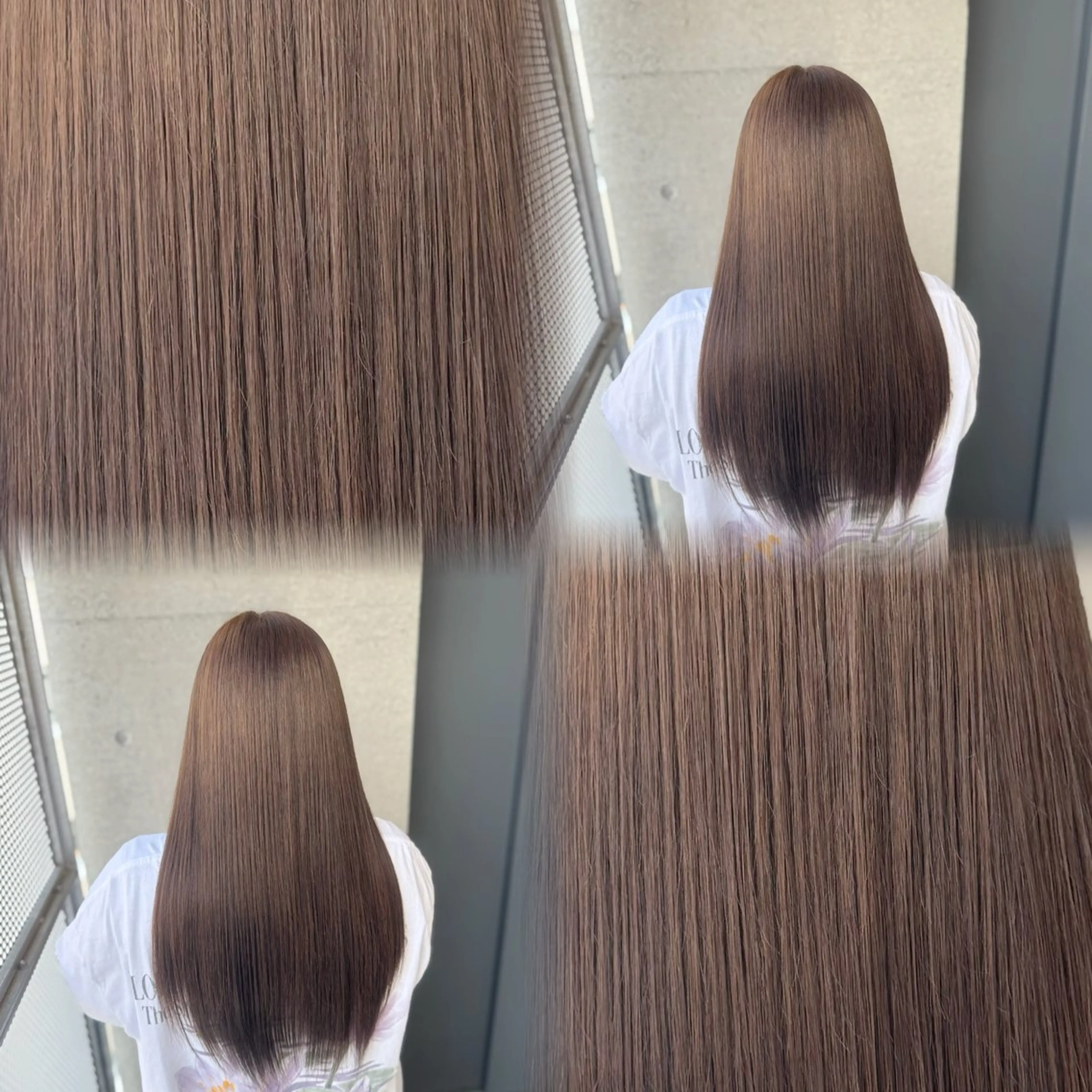 ロング カラー ヘアカラー トリートメント 髙橋 李里亜のヘアスタイル