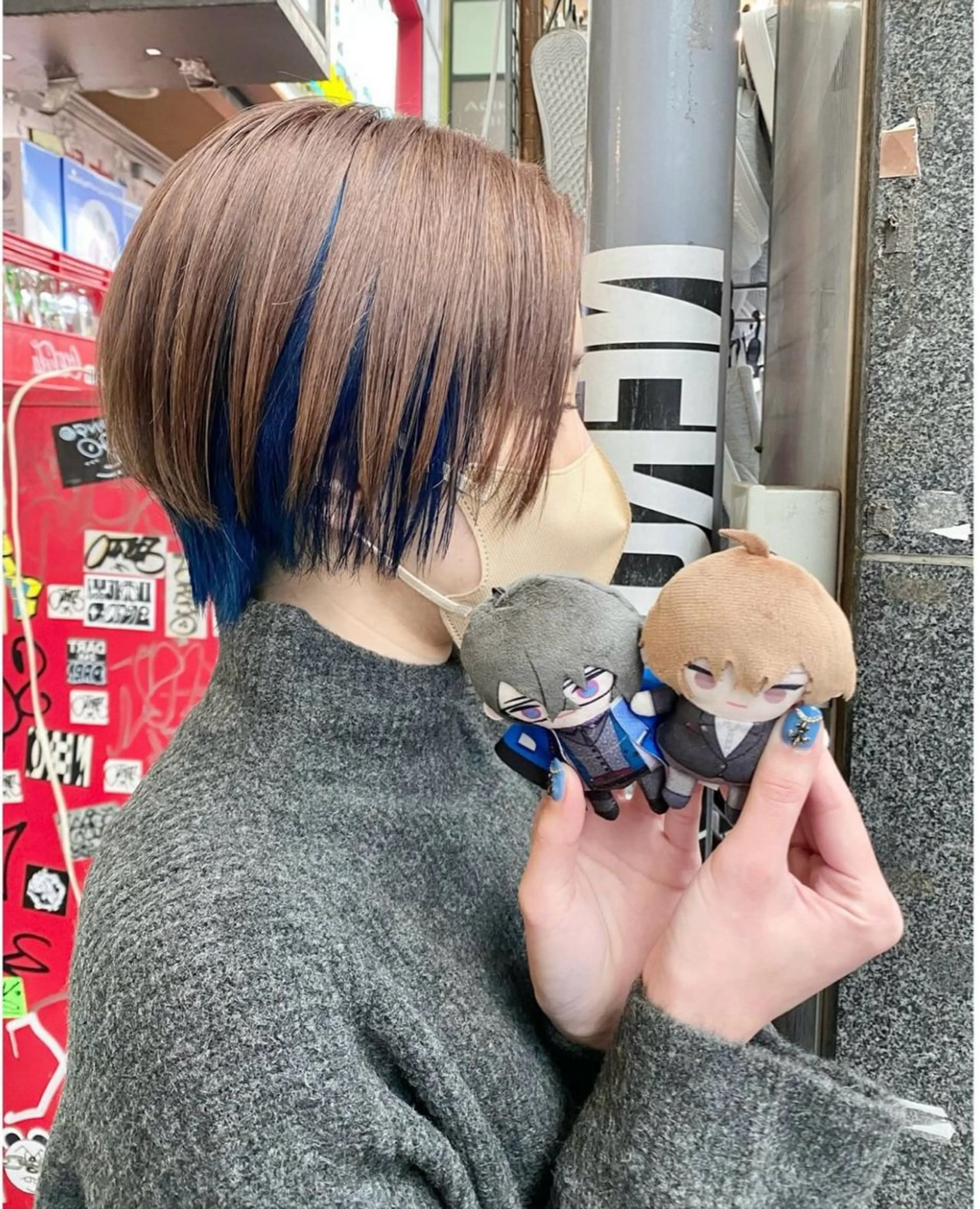 ショート カラー ヘアカラー GARU-ガル-所属・TSUNO🦖 派手髪/オタク美容師のヘアスタイル