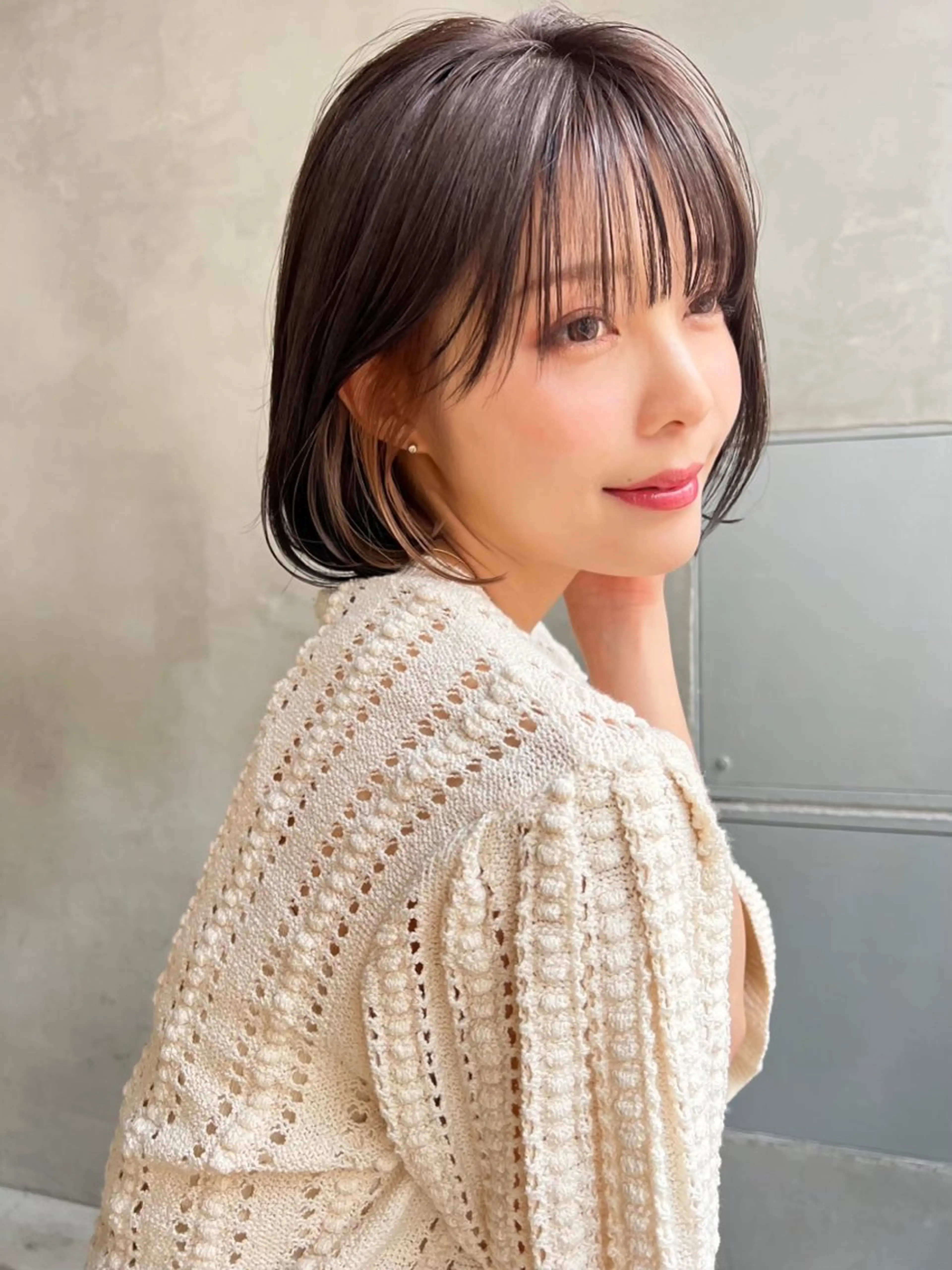 ミディアム カラー 🎨デザイン🥇 美髪・艶髪　日暮千敬のヘアスタイル