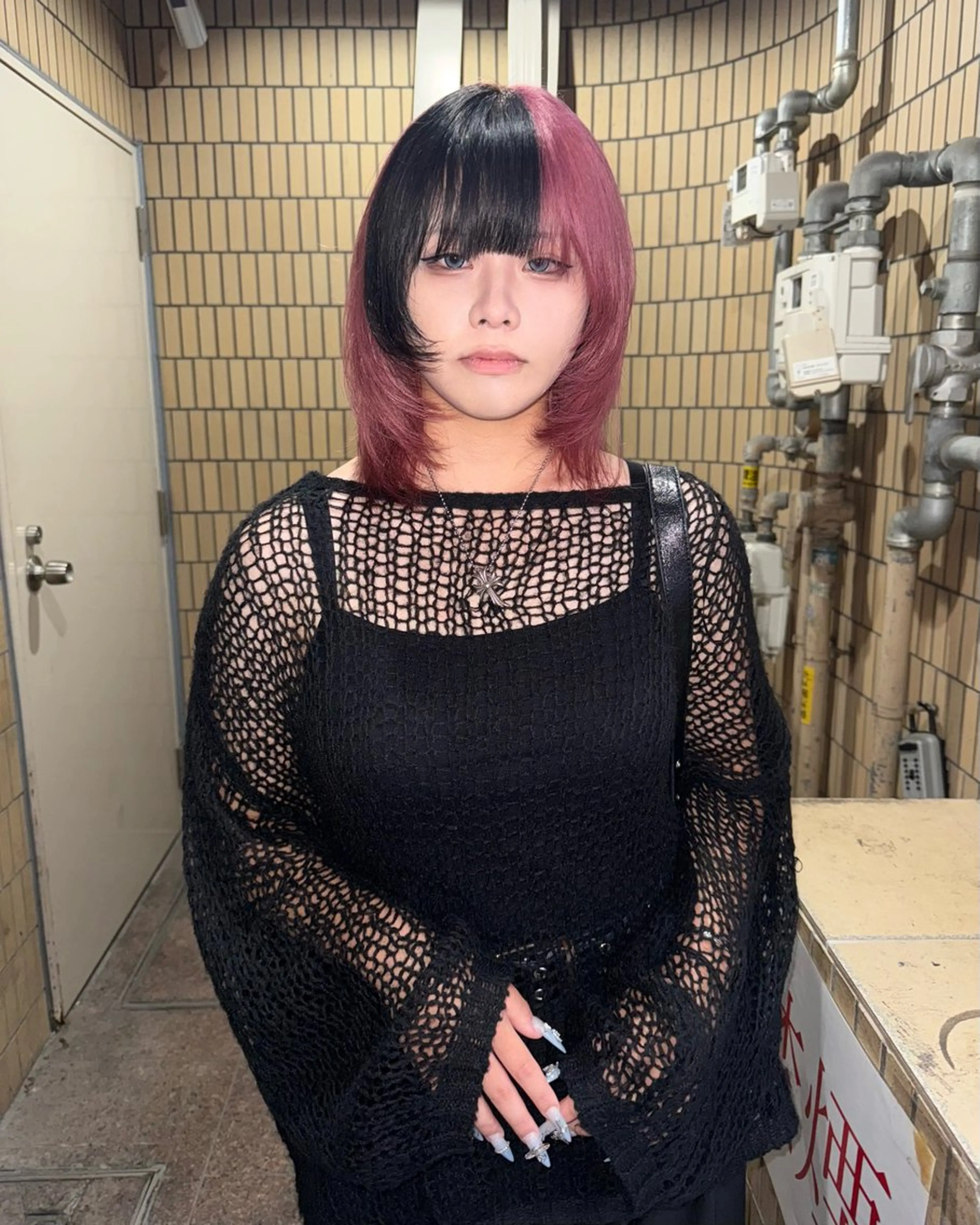 ショート レイヤーカット カット ヘアカラー トリートメント ハイトーン/デザイン honokaのヘアスタイル