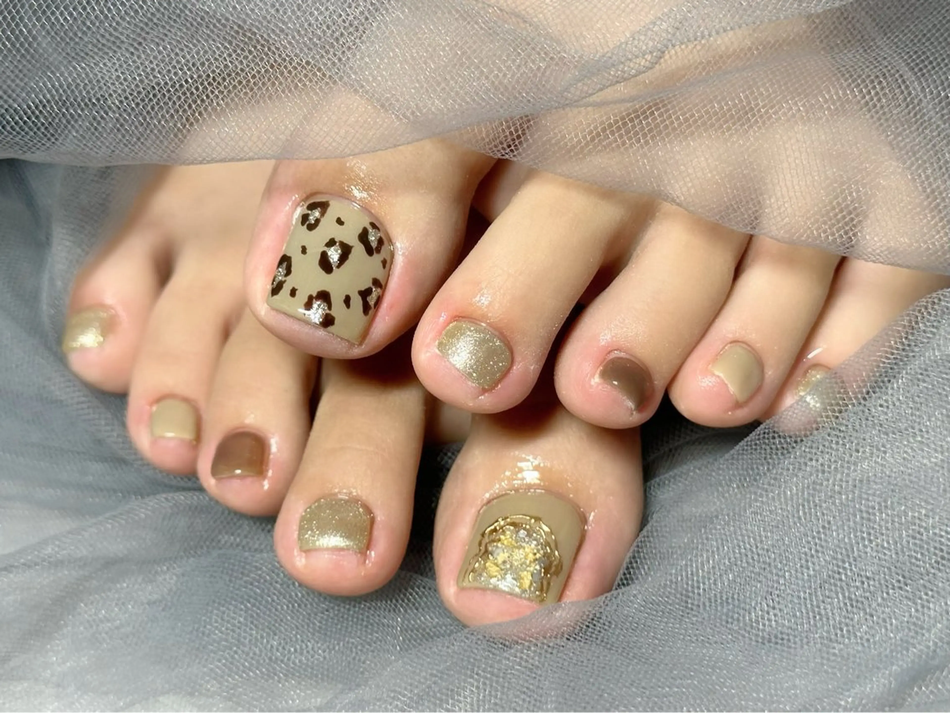ネイル ニュアンスネイル フットネイル KURELLY所属・Nail Salon KURELLYのネイルデザイン