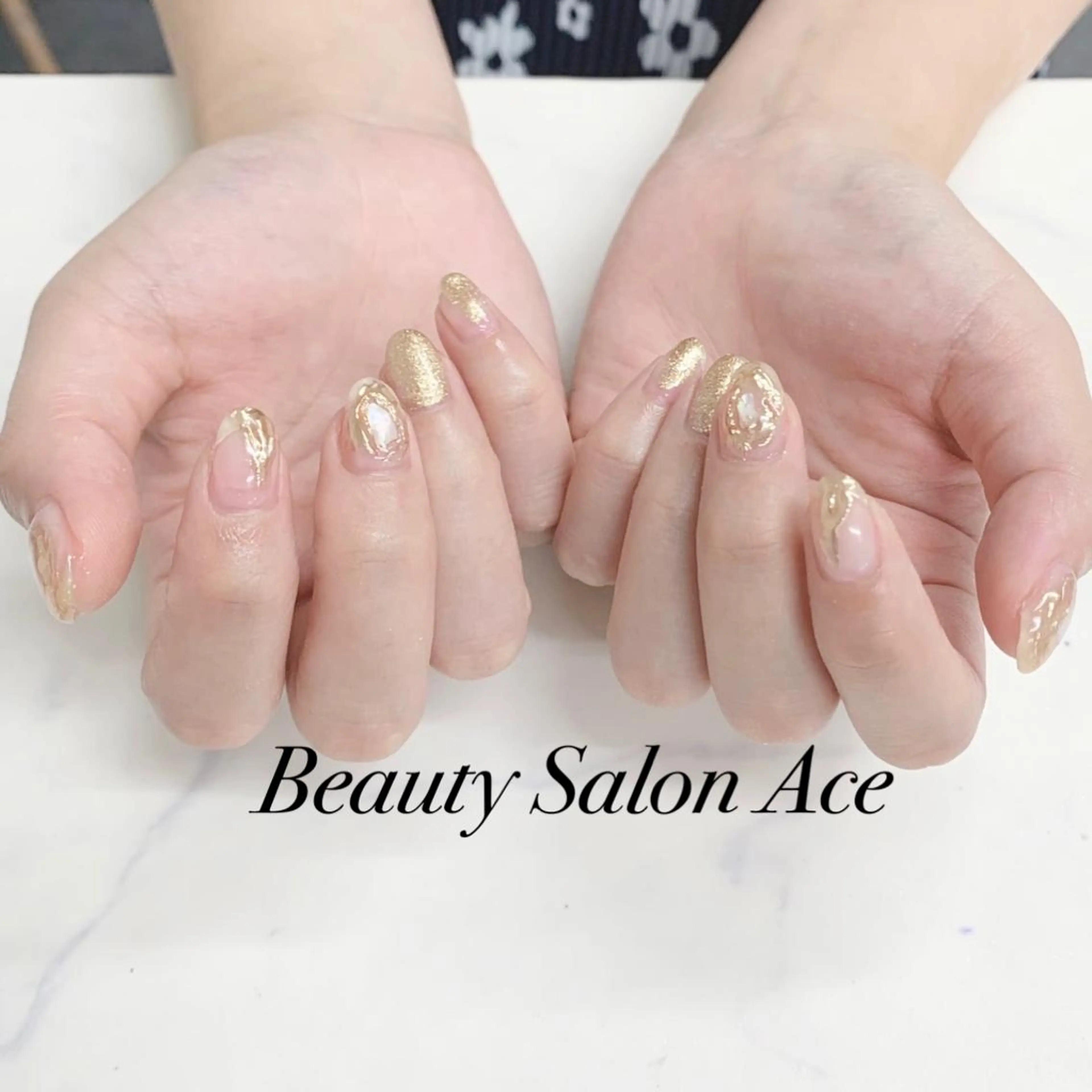 ネイル メンズネイル ハンドネイル ハンドケア Beauty Salon Ace（ネイルサロン　エース）所属・池袋フィルイン Ace♡長さだしのネイルデザイン