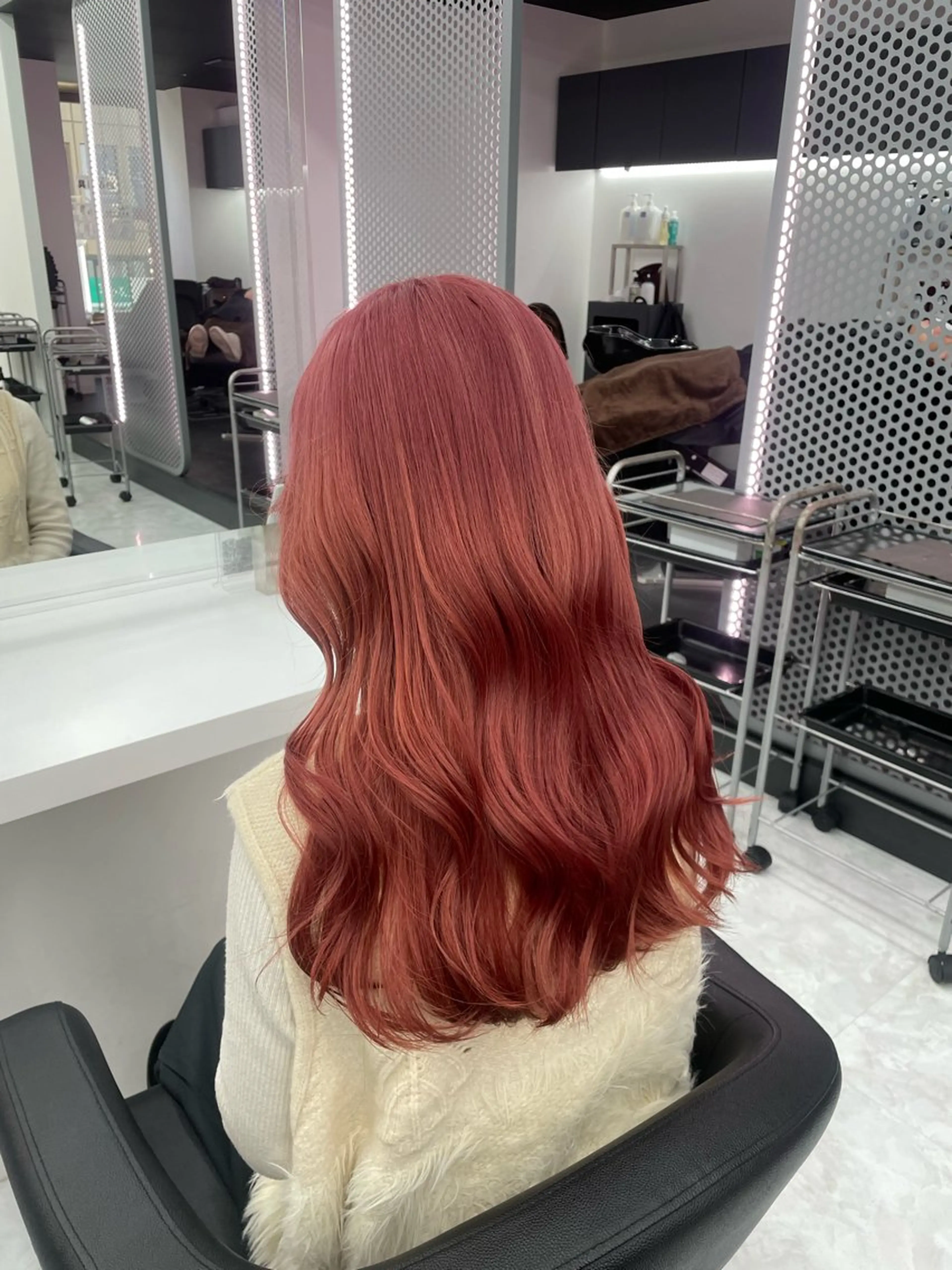 ロング 渋谷🥇wカラー 特化美容師のヘアスタイル