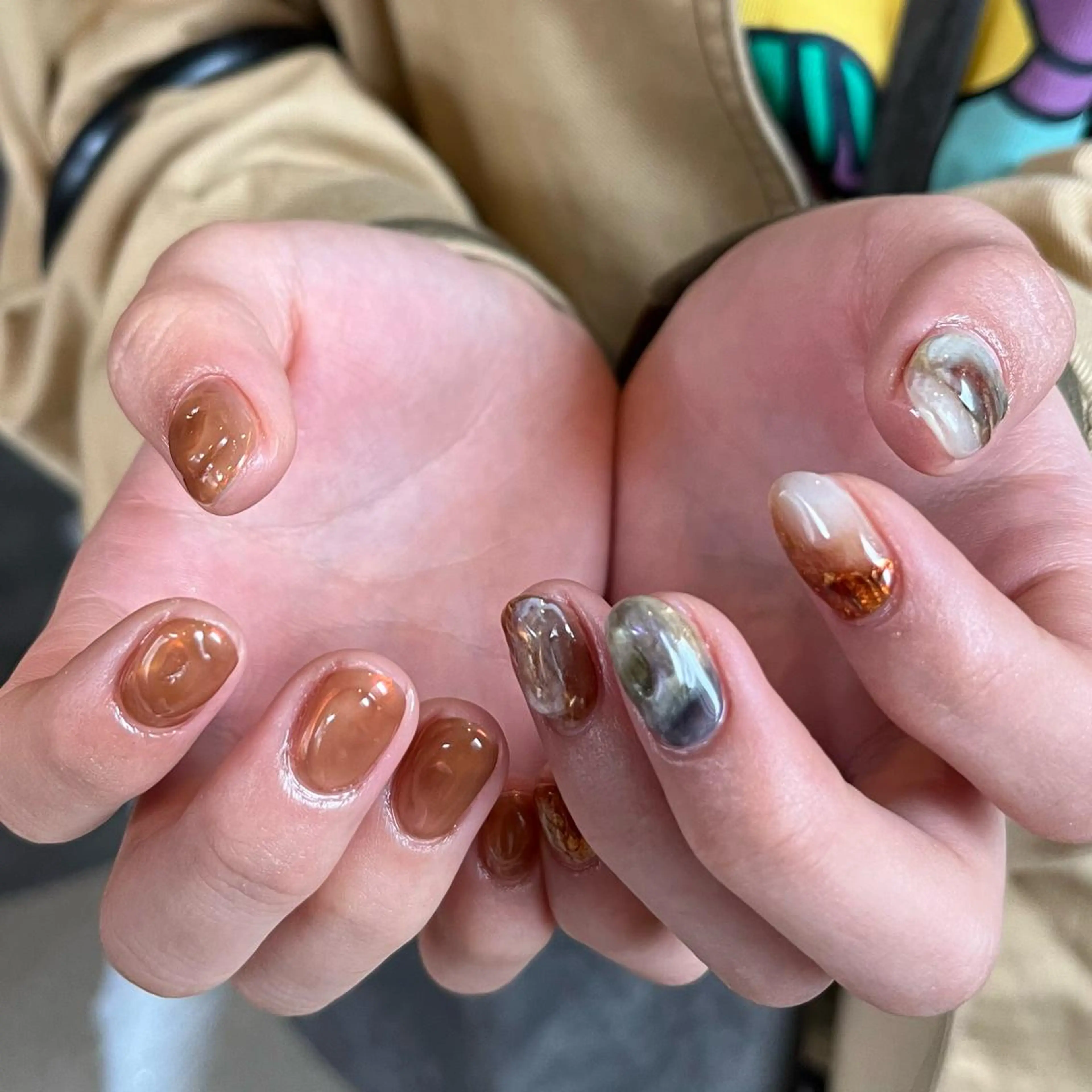 ネイル ハンドネイル nail salon O (en)所属・vegh. nail／阿波座のネイルデザイン