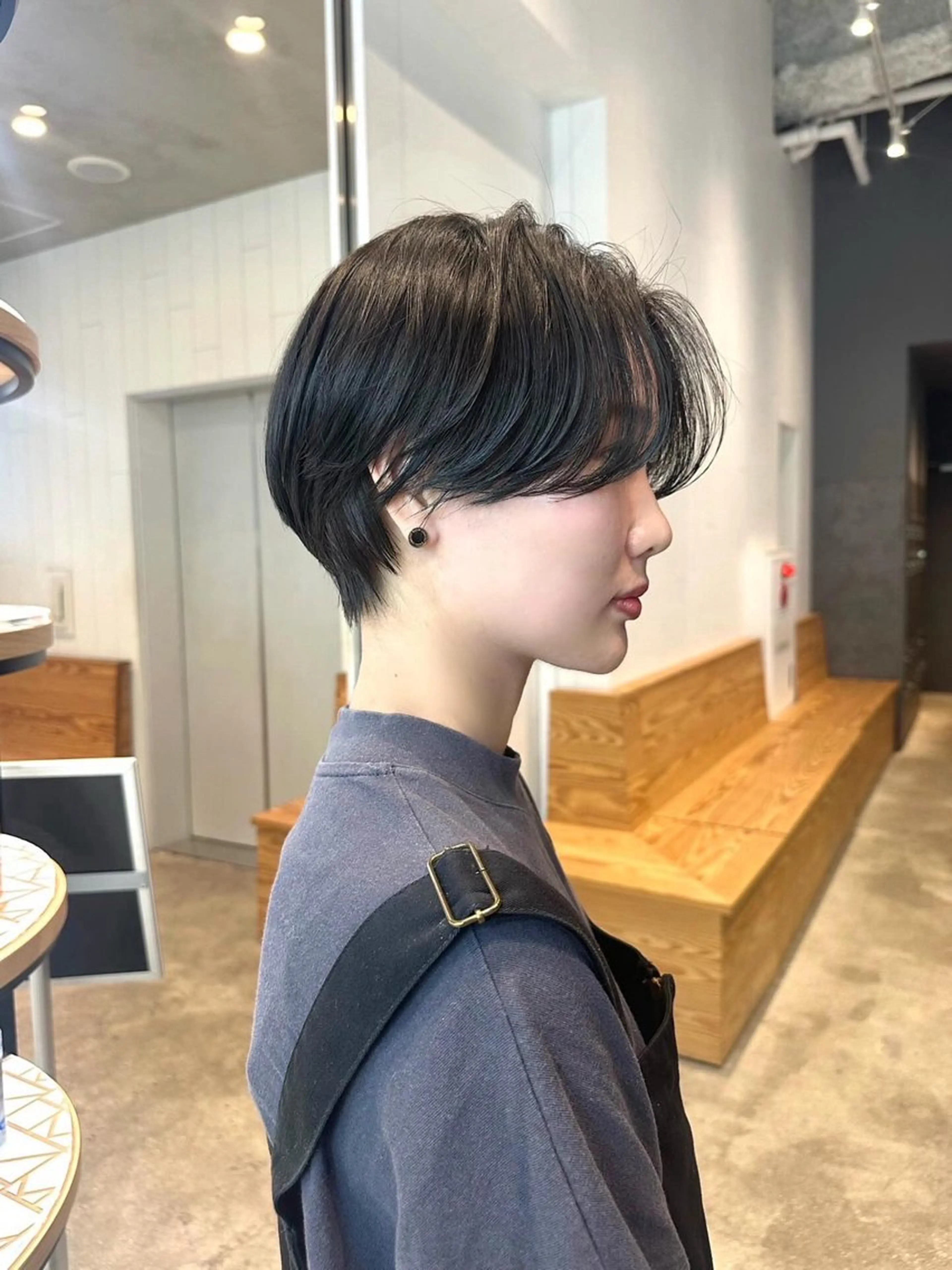 ショート 銀座/韓国/ワンホン 🤍艶髪🖤nahoのヘアスタイル