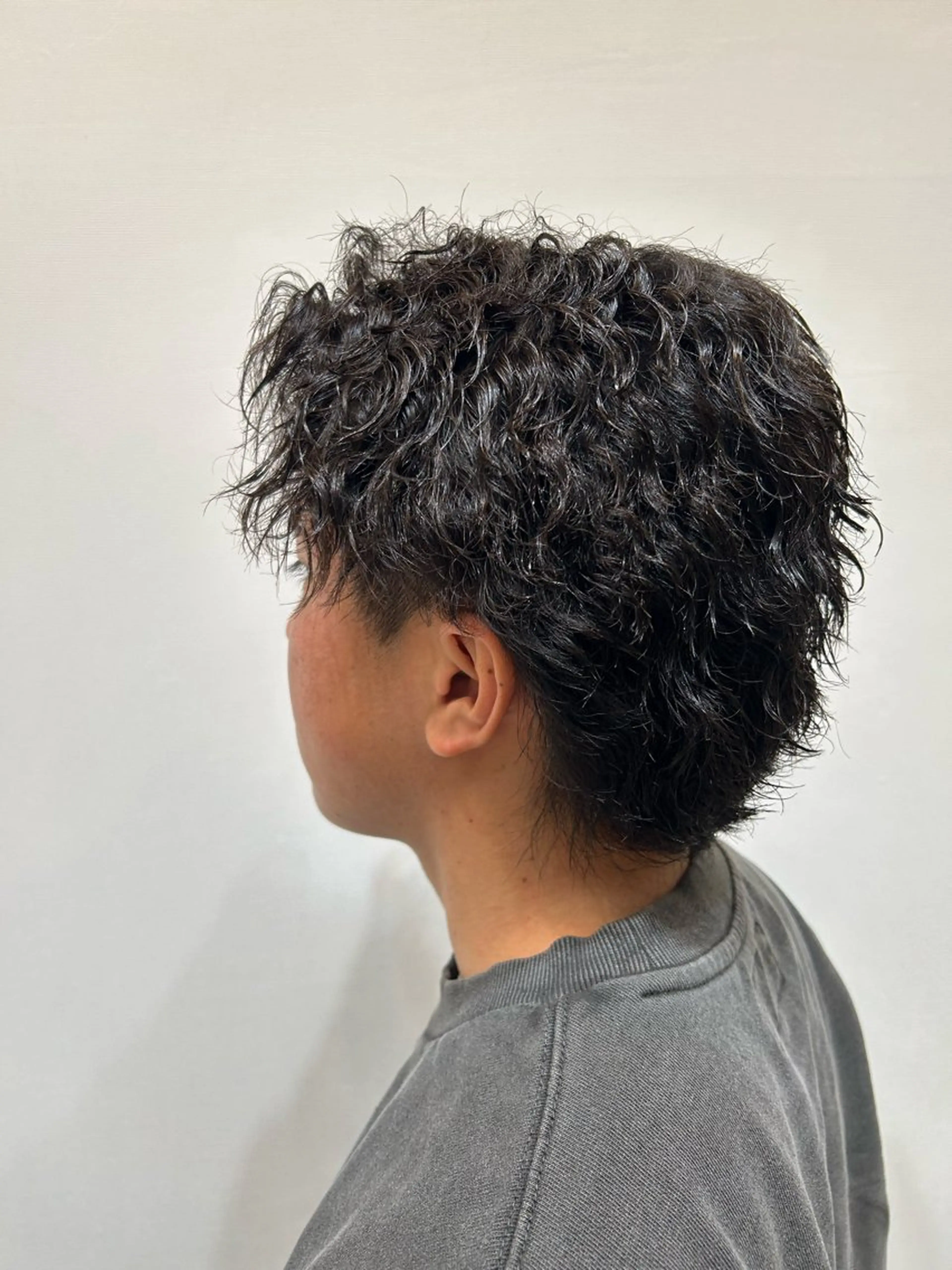 パーマ メンズ カット パーマ りゅうせい ／カットモデル募集中のヘアスタイル