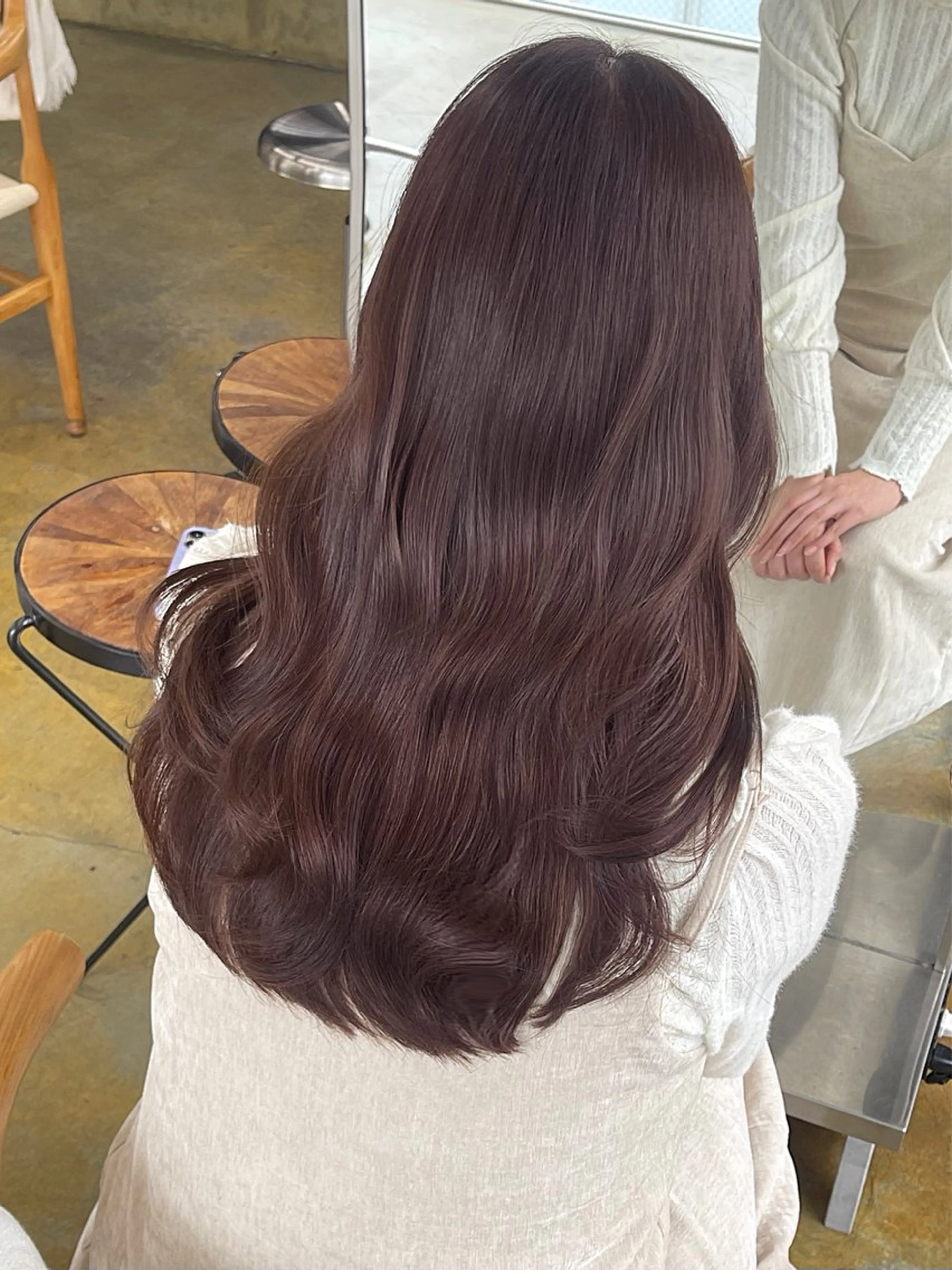 ロング mihiro 美優のヘアスタイル