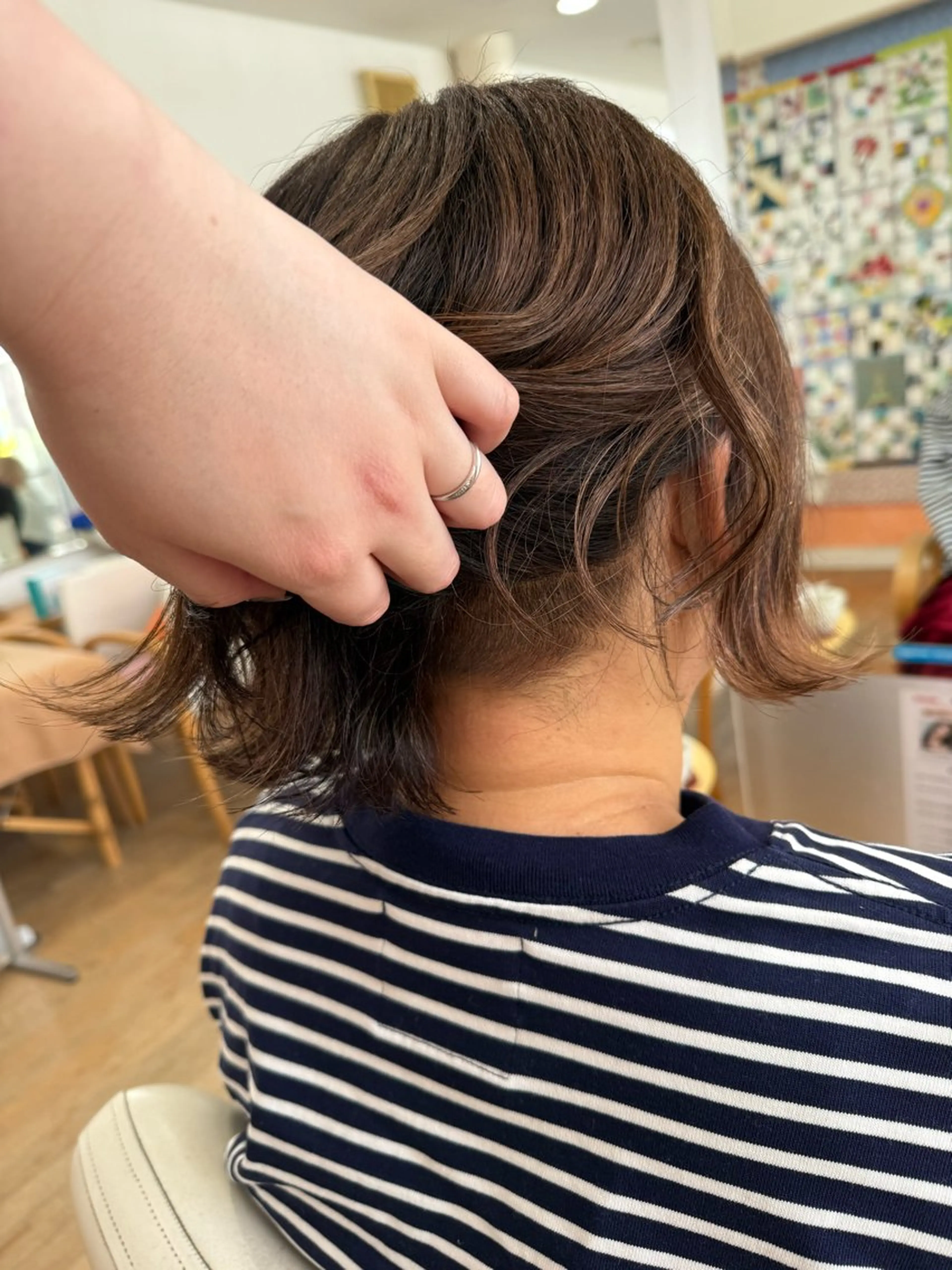 ショート 山本 瑠華のヘアスタイル