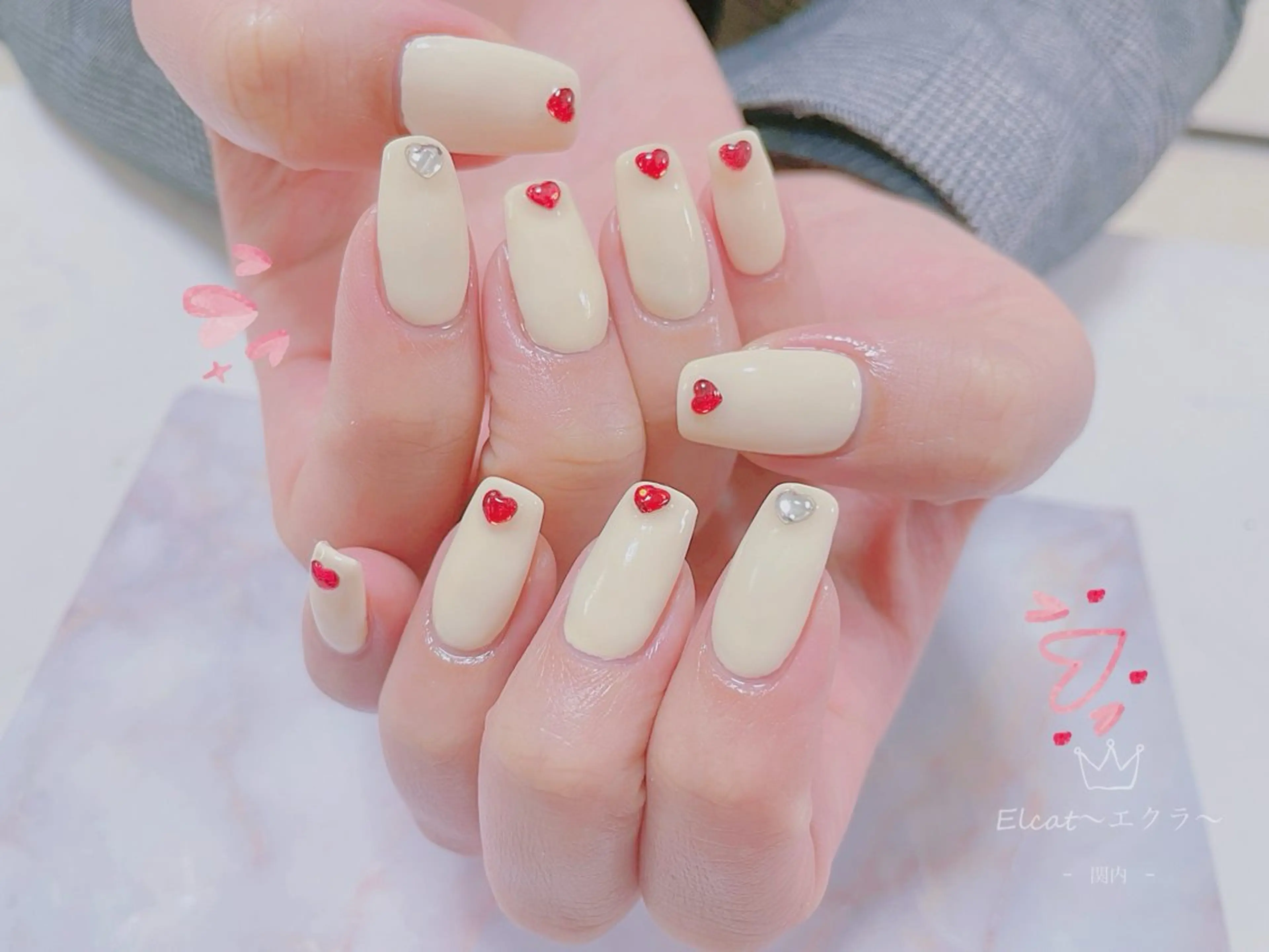 ネイル ハンドネイル ネイルサロンエクラ ななのネイルデザイン