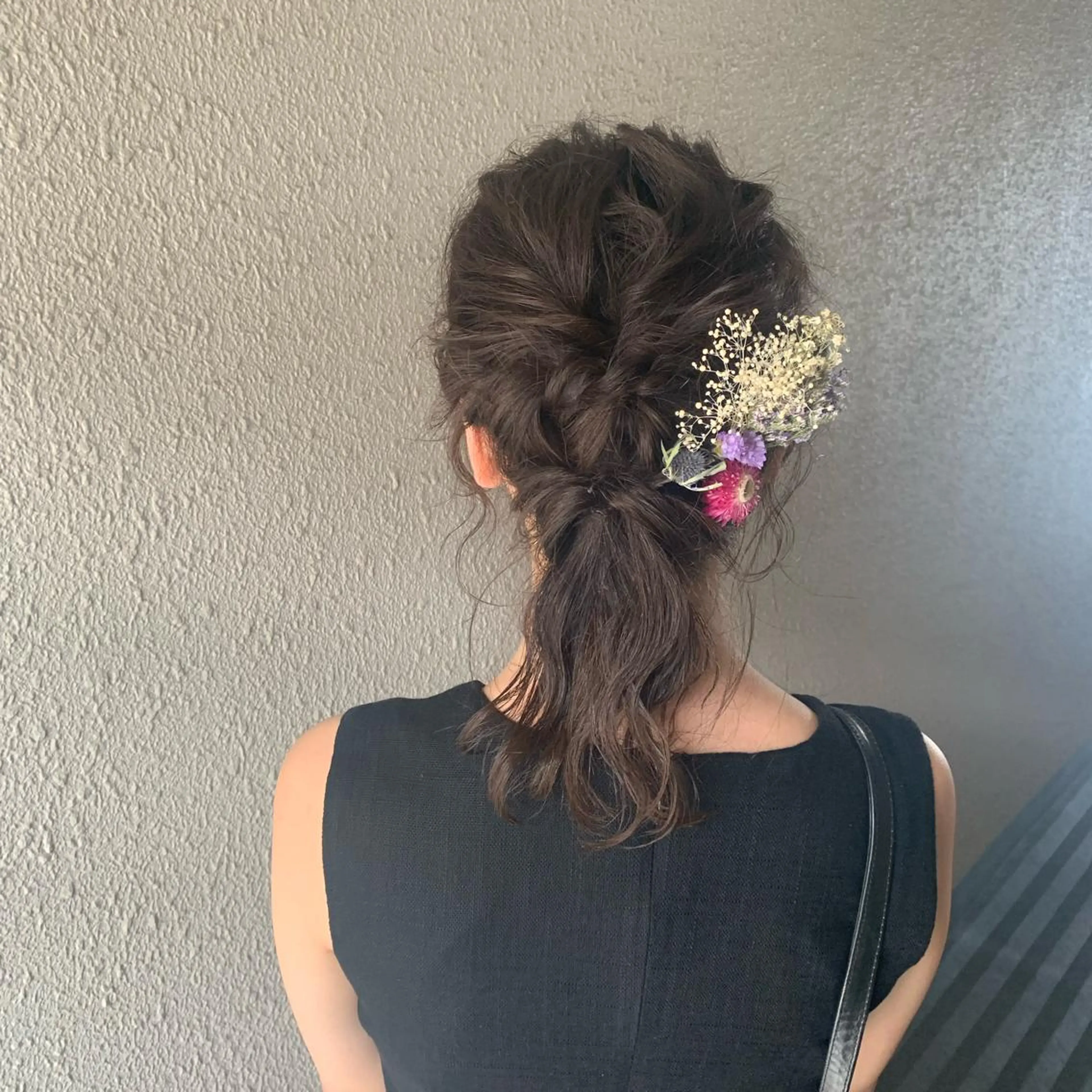 ミディアム ヘアアレンジ chouette/ 根本優希のヘアスタイル