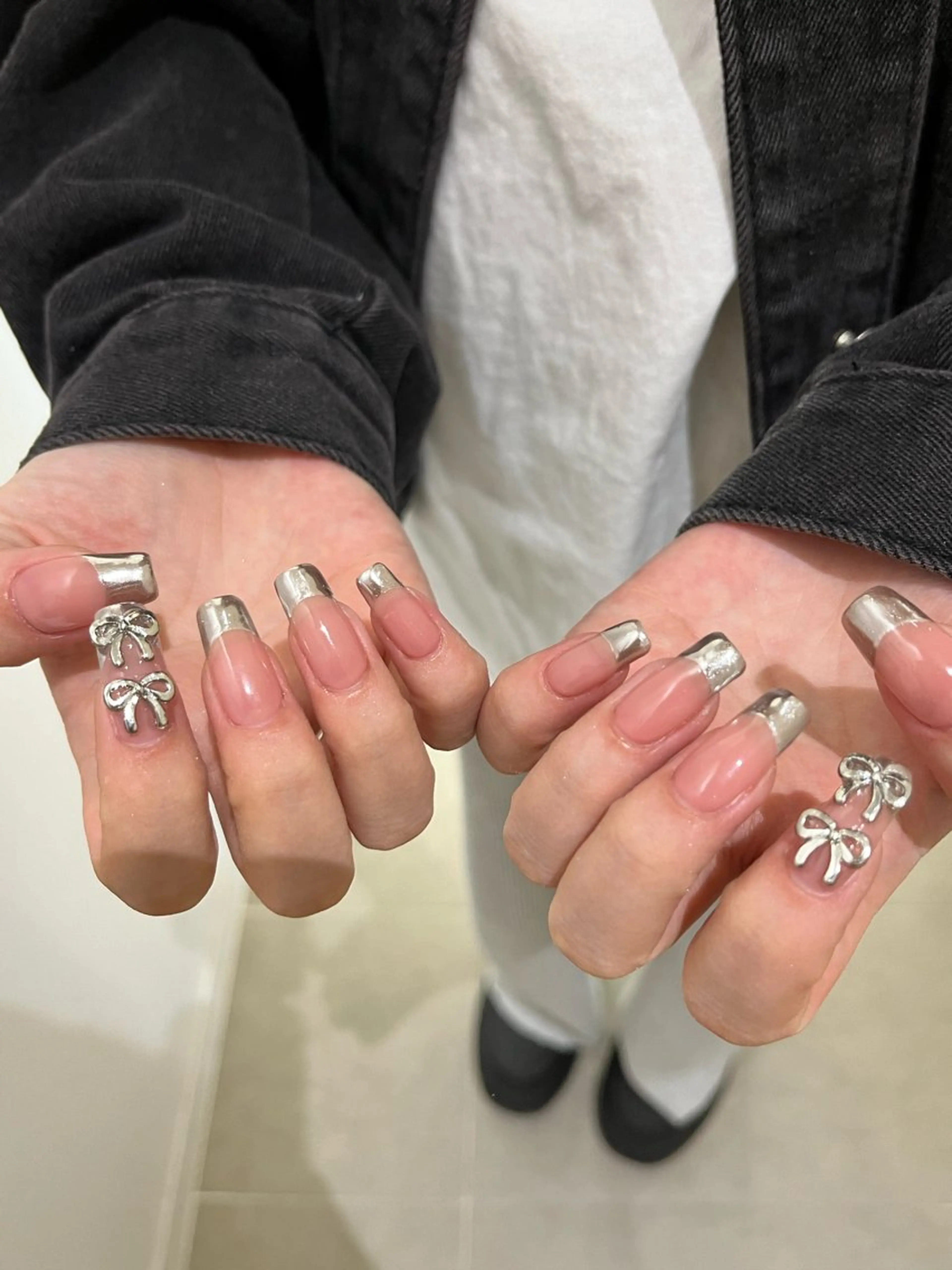 ネイル アートネイル ジェルネイル ニュアンスネイル WAVY_nail YUIKAのネイルデザイン