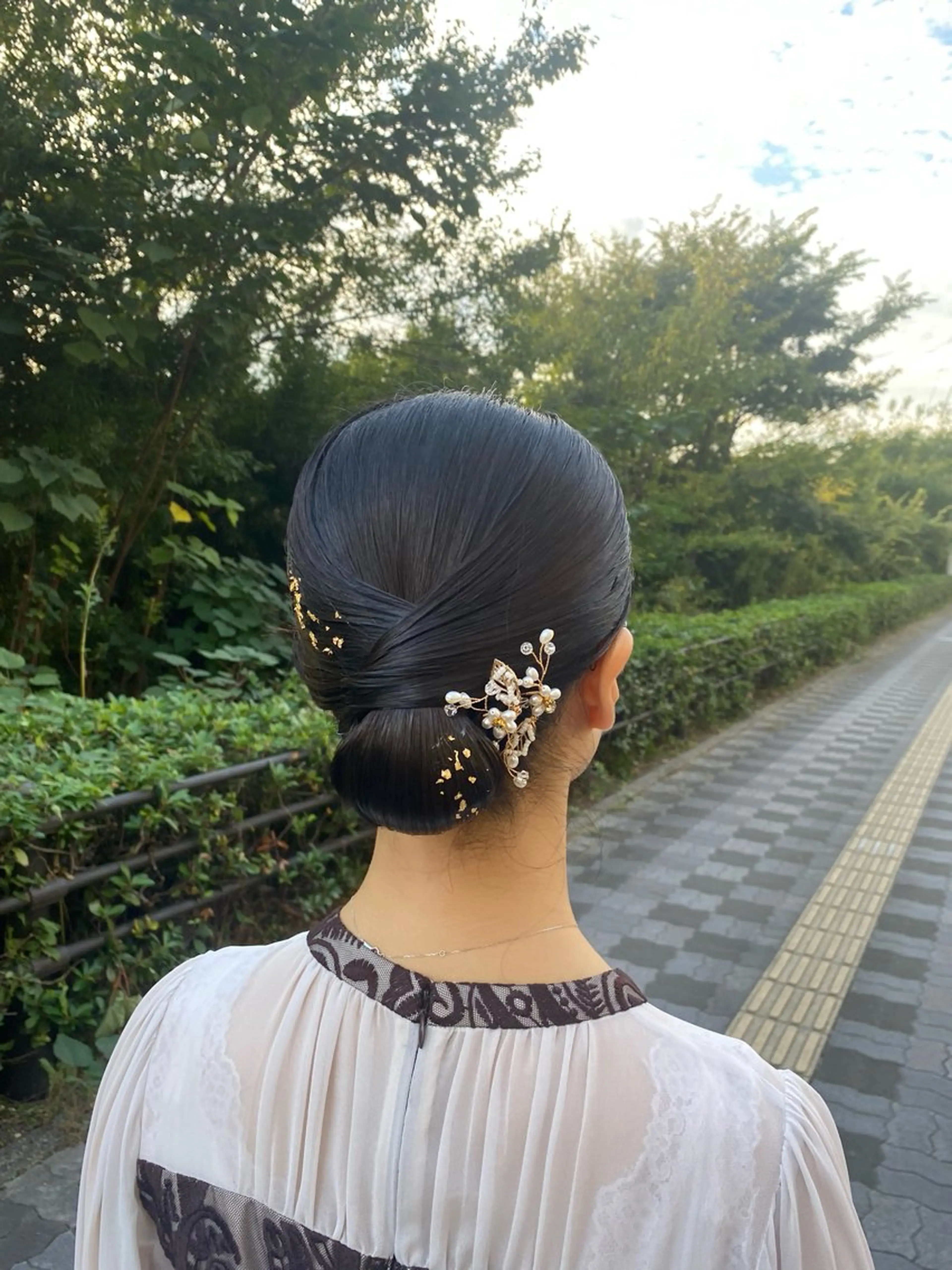 ヘアセットの写真