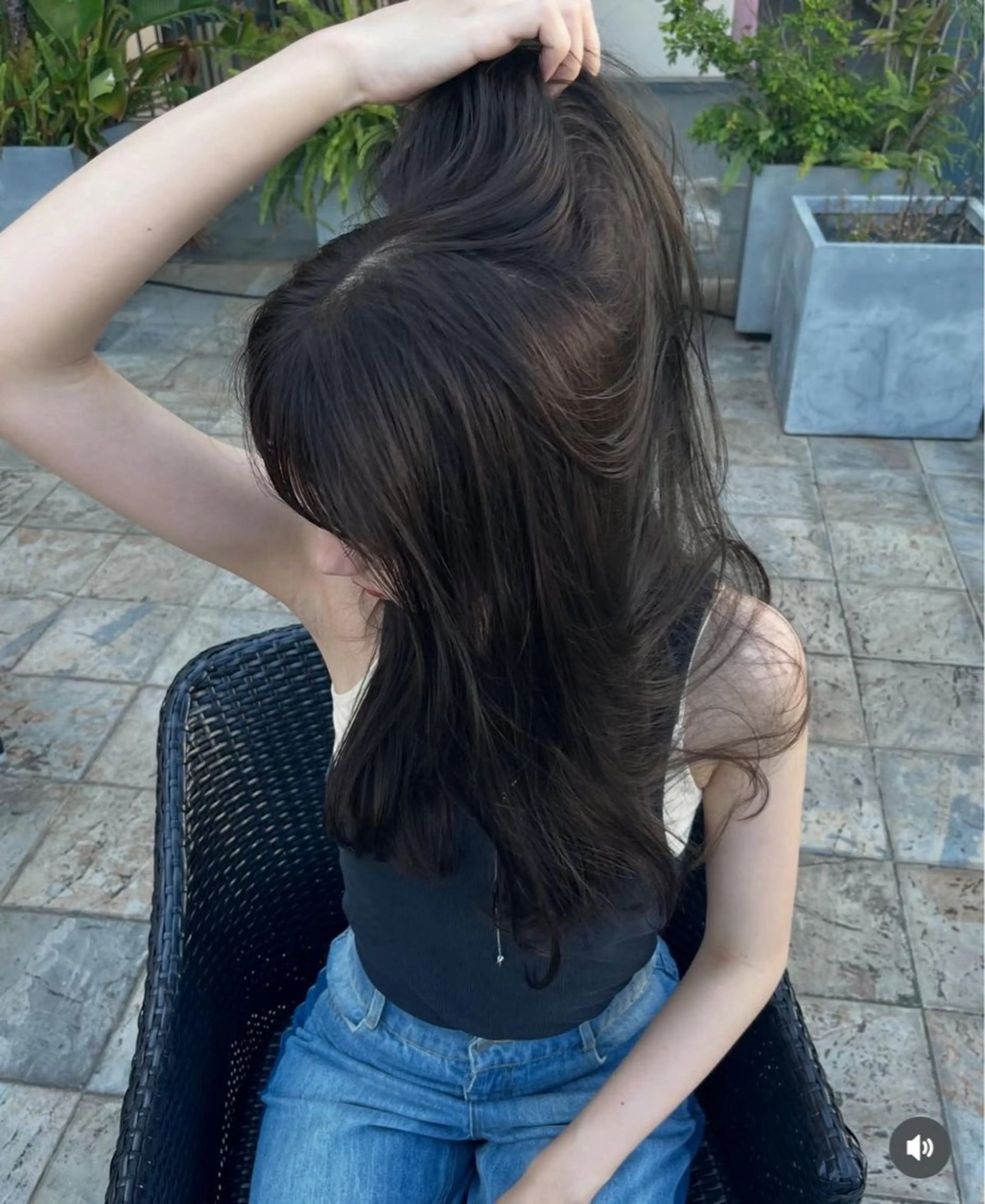 ロング カラー ヘアカラー トリートメント 透明感カラー🫧/ 髪質お悩み改善/みゆのヘアスタイル