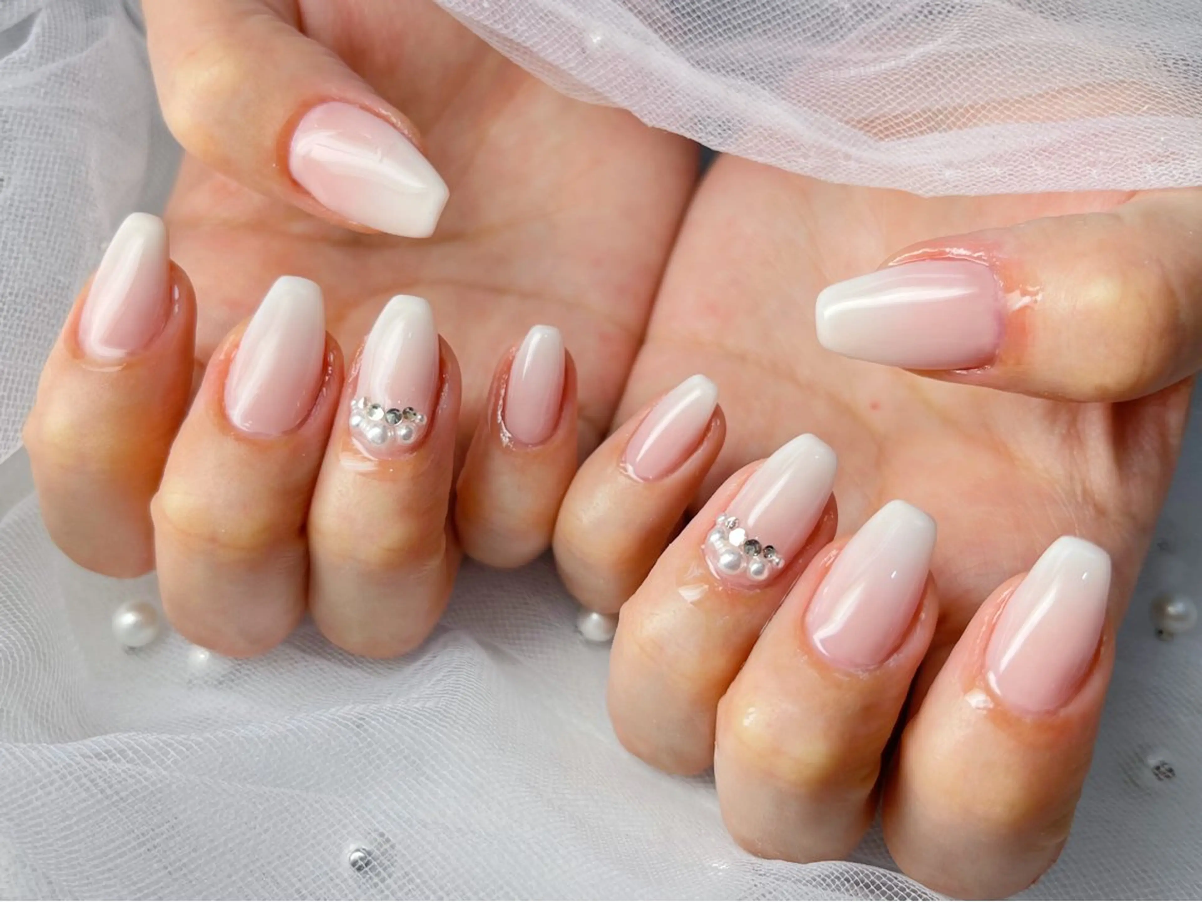 ネイル ハンドネイル Queen nail 北堀江 ASUKAのネイルデザイン