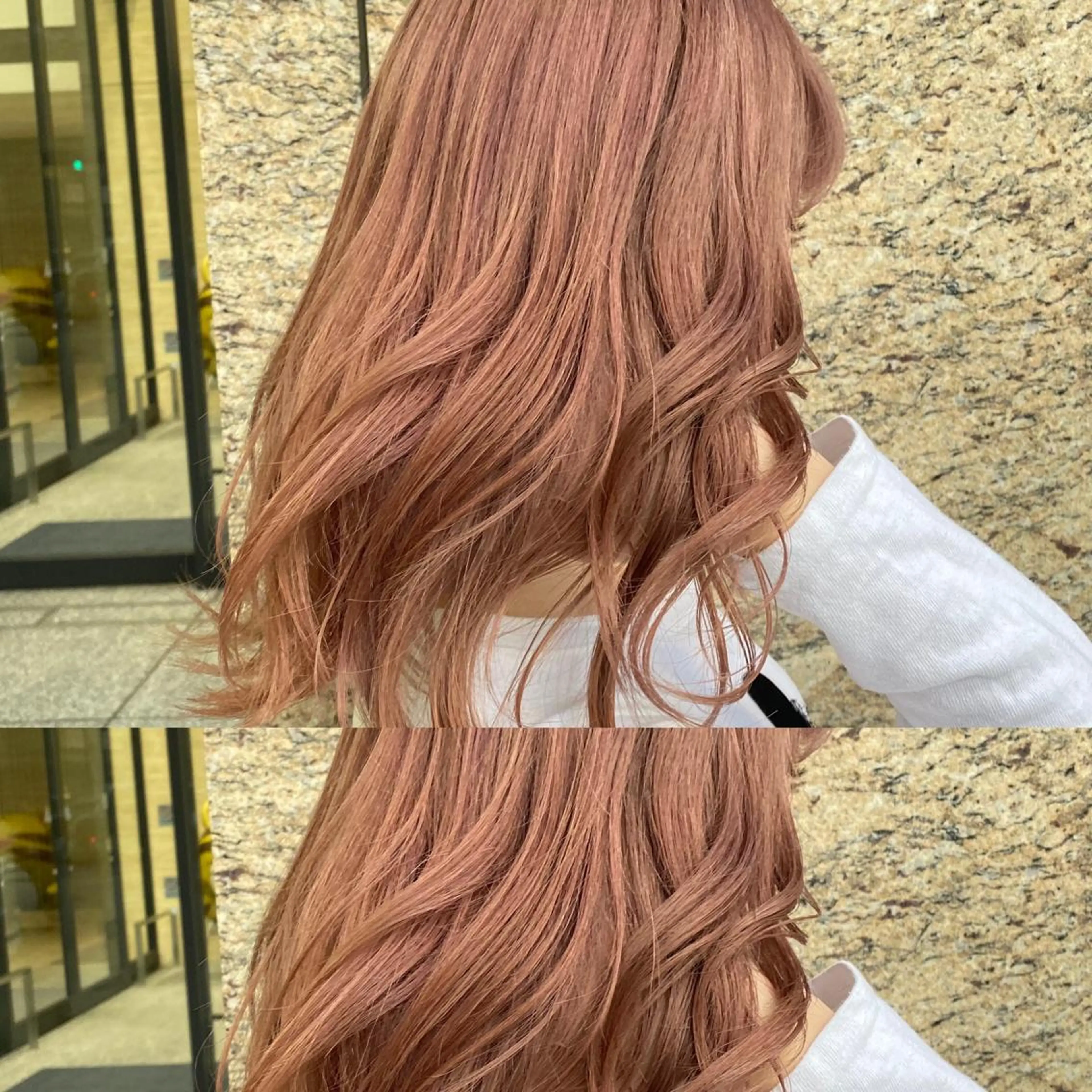 ミディアム カラー カット ヘアカラー AVANCE京橋所属・ハイトーンヘア/ 島崎　タクミのヘアスタイル