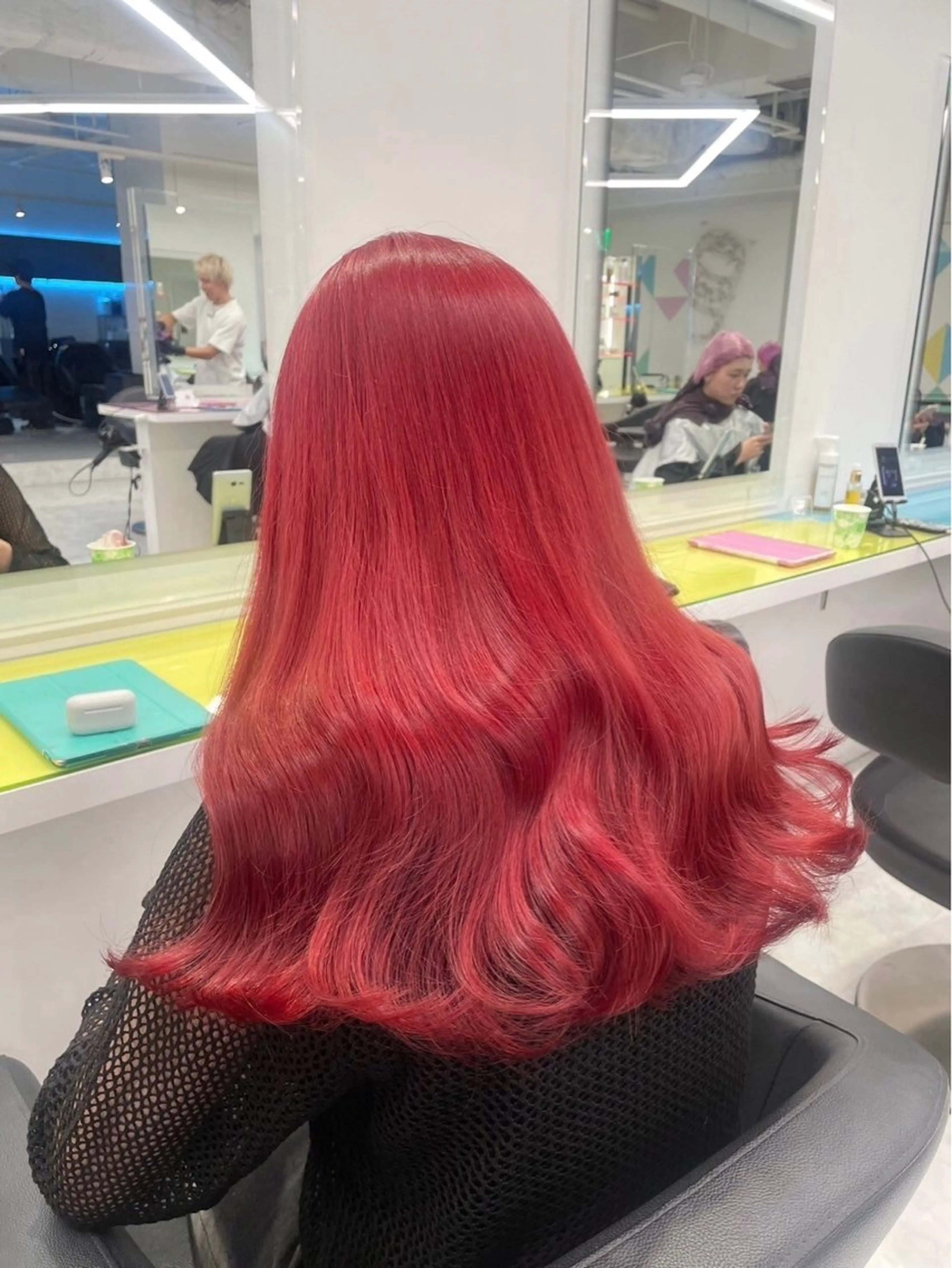 ロング カラー 透明感カラー/ ブリーチ/💓パタオのヘアスタイル