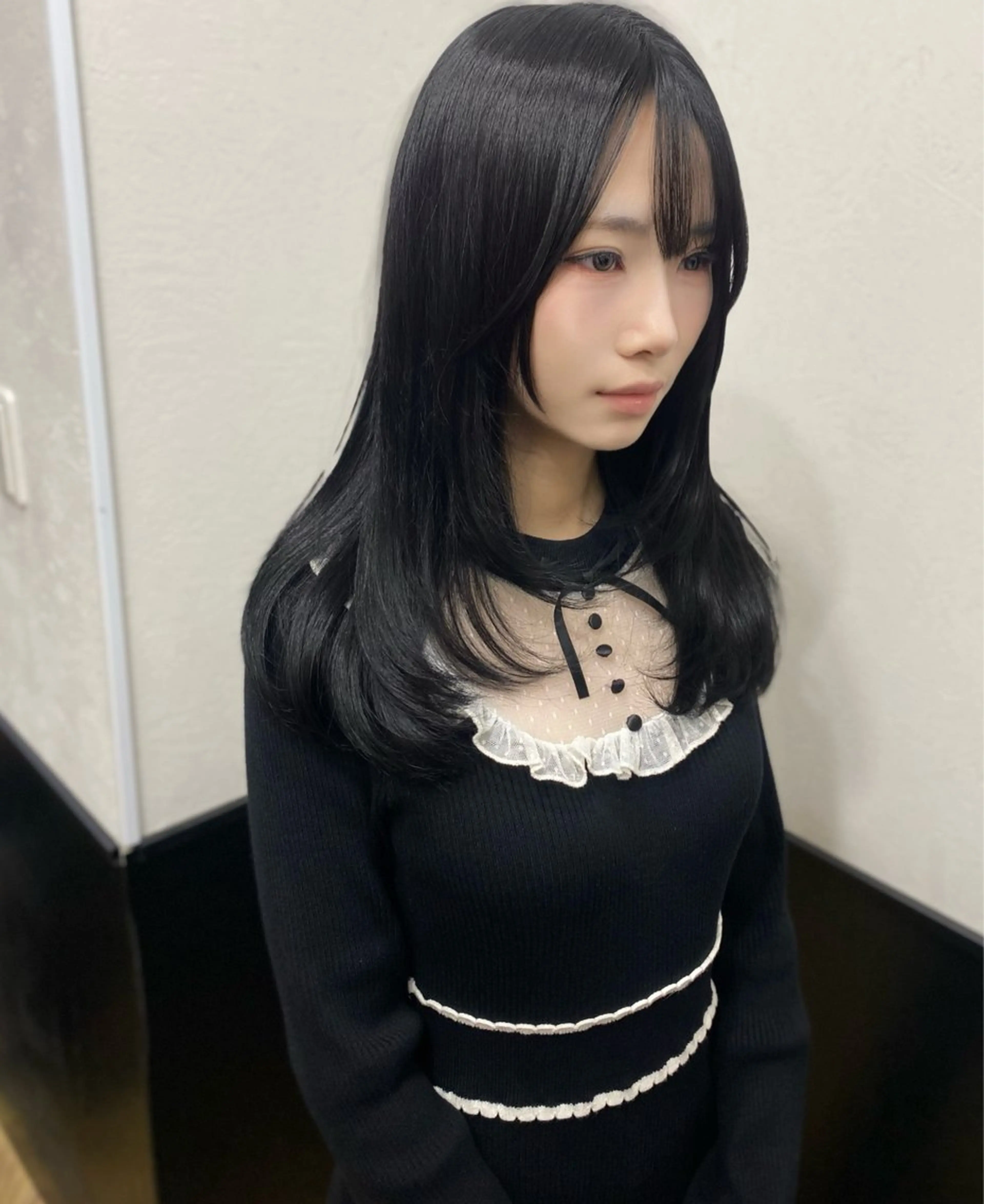 🖤暗髪カラー(黒染め不使用)🖤フェイクブラック🖤(ご新規様限定)の写真