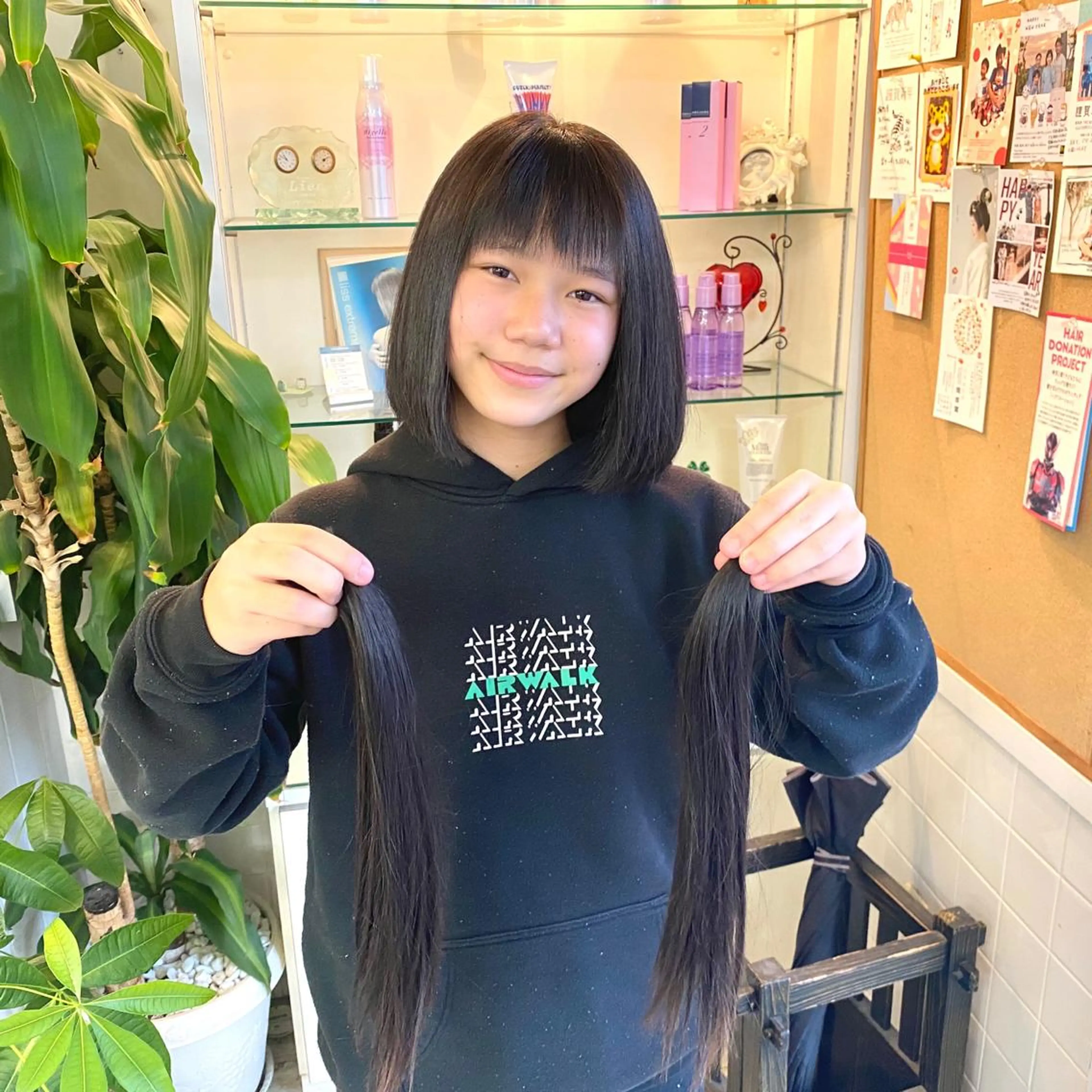 ミディアム ヘアー    アンド  フェイス  Lien所属・橋口 千裕のヘアスタイル