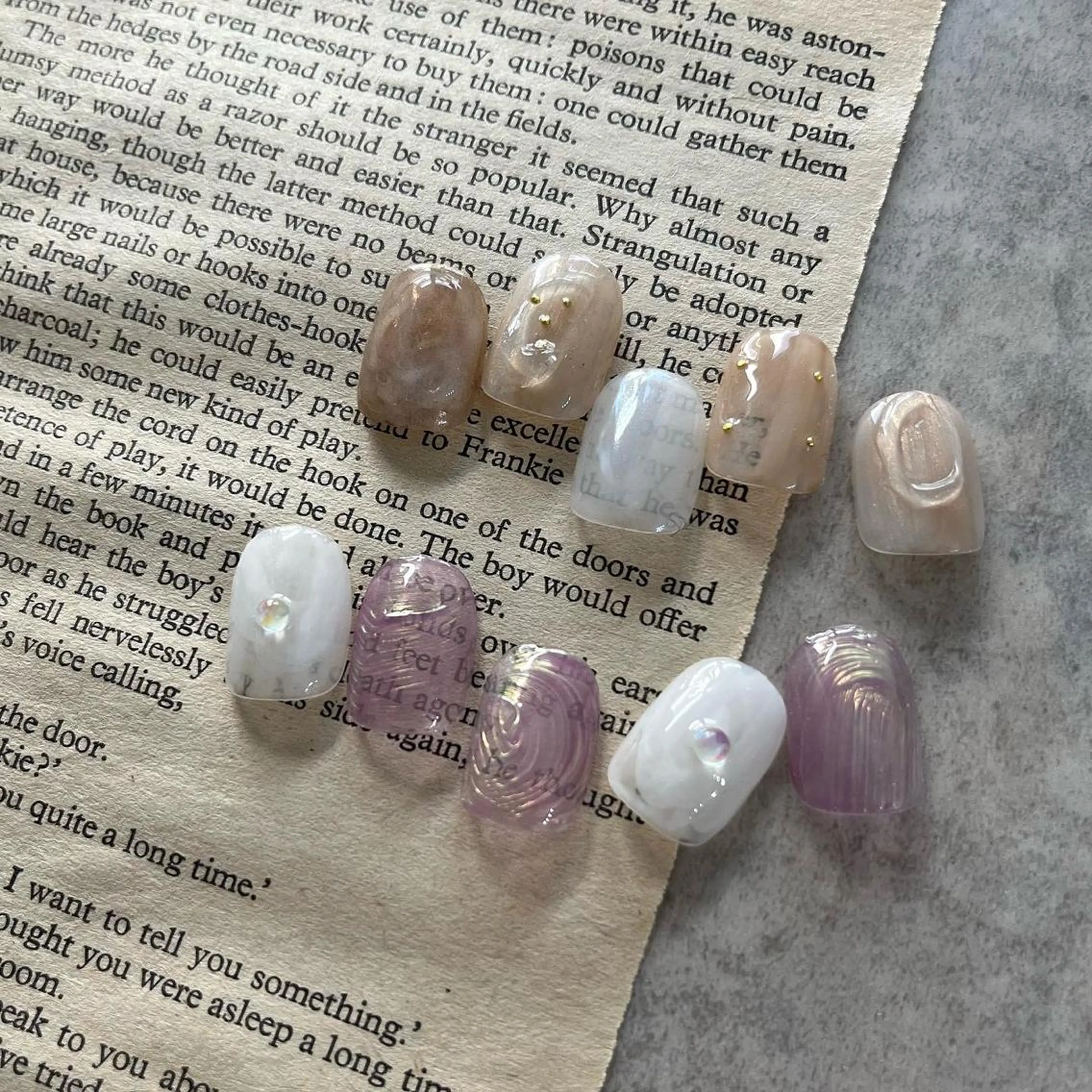 ネイル ハンドネイル nail salon O (en)所属・vegh. nail／阿波座のネイルデザイン