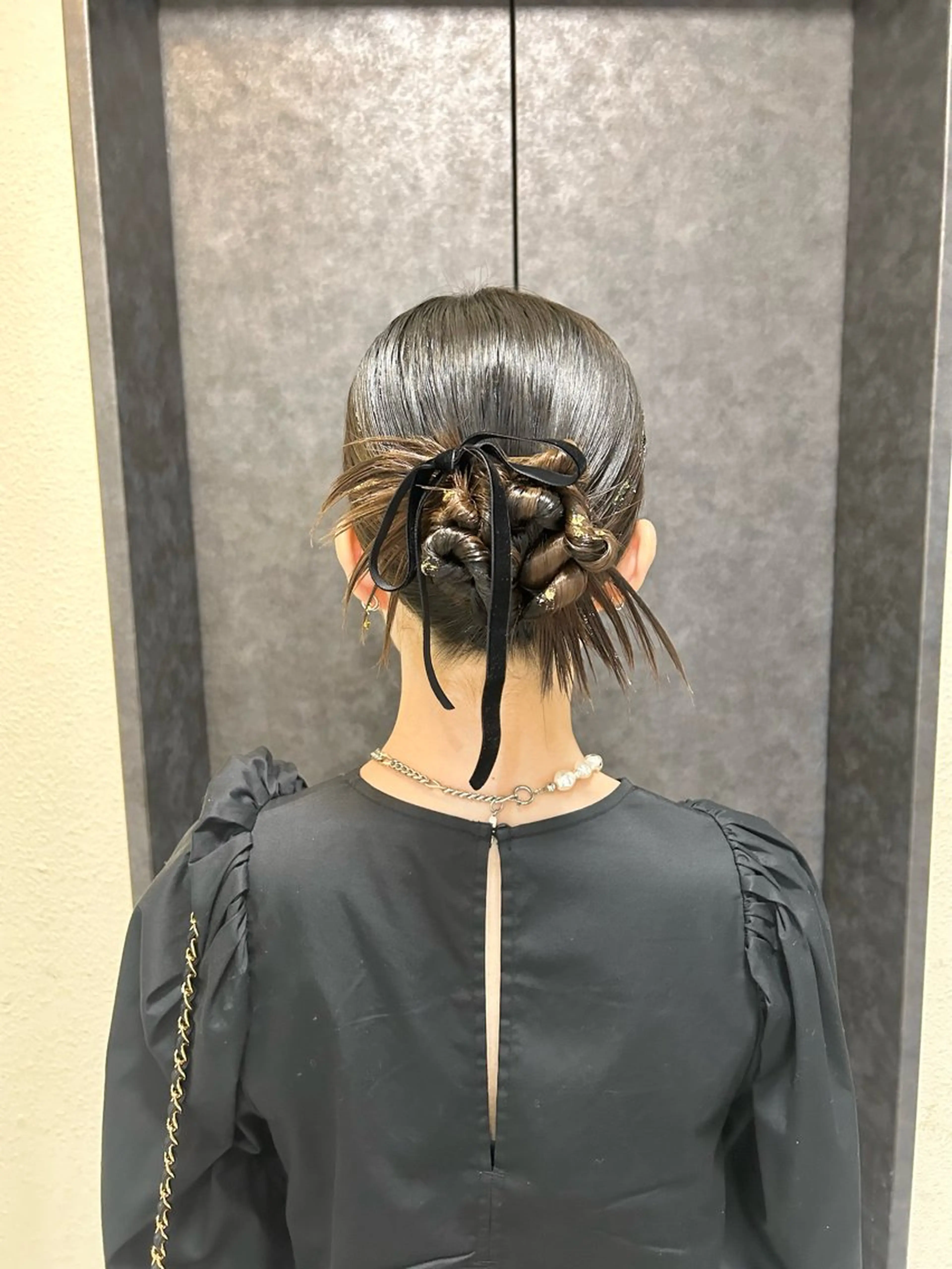 ミディアム ヘアセット Mila Hazukiのヘアスタイル