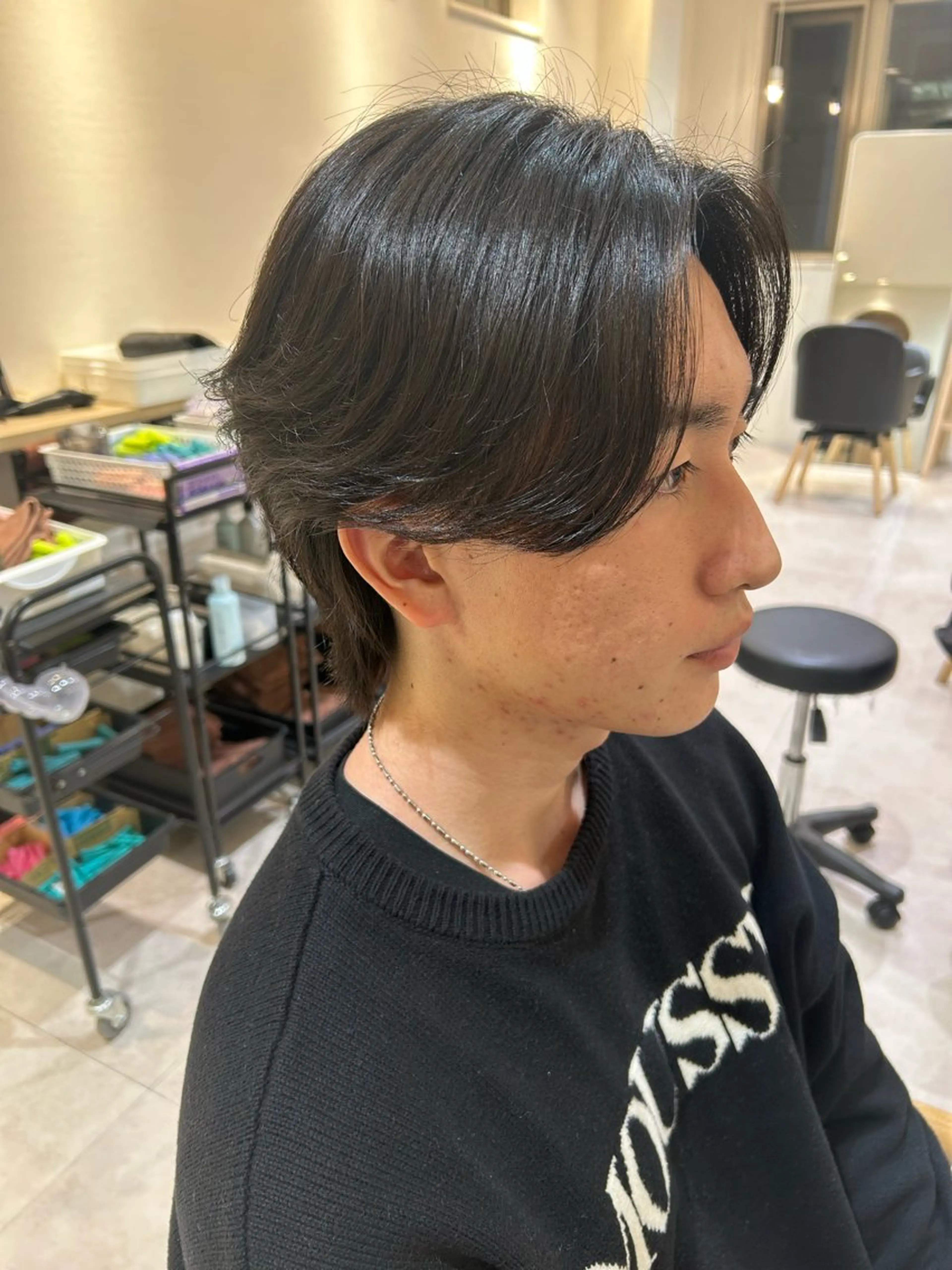 【🔥ミニモ限定クーポン🔥】カット＋ニュアンスパーマ（ケアトリートメント付き）の写真