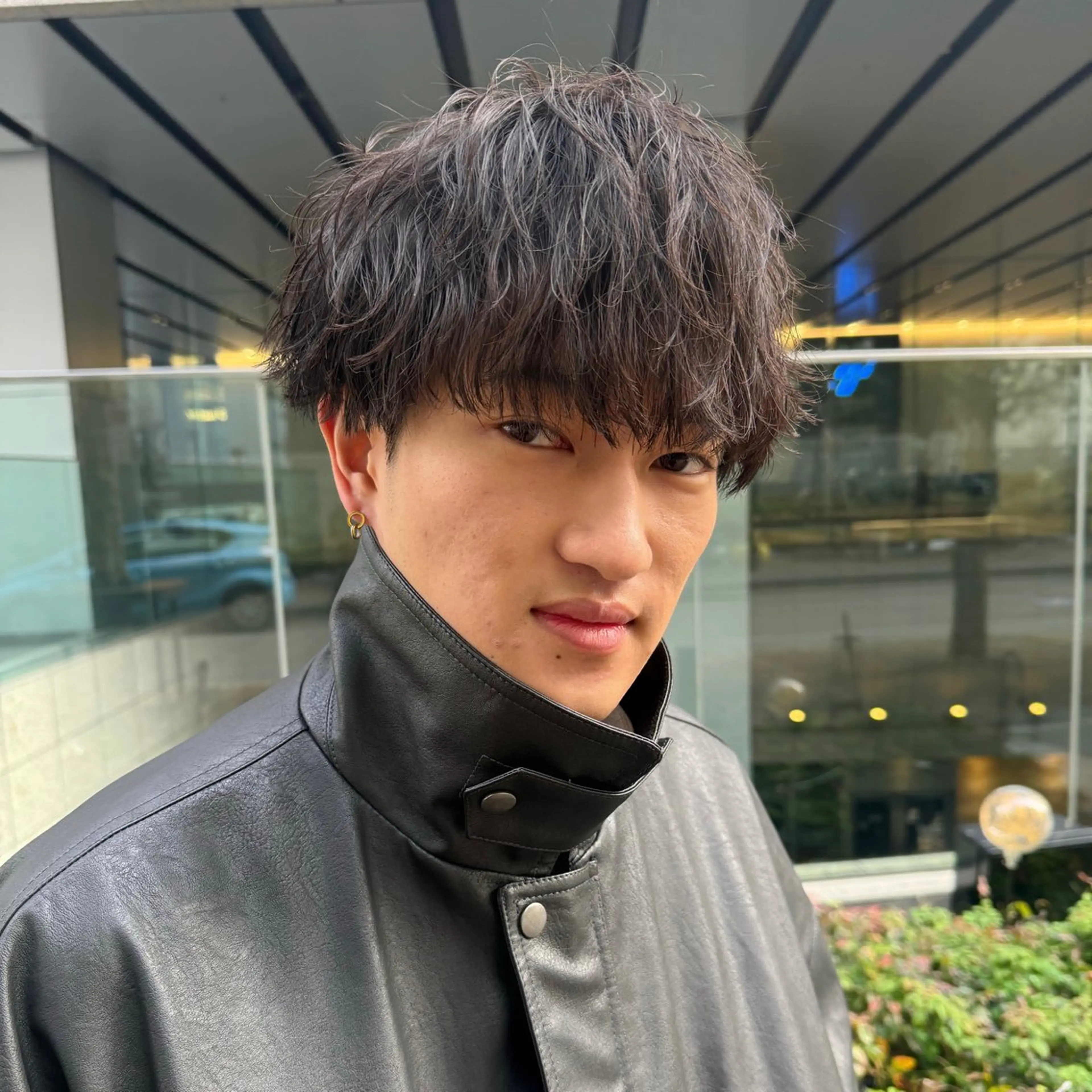 ショート カラー パーマ ヘアアレンジ メンズ 亀井隆汰/メンズ専門 パーマ特化美容師のヘアスタイル