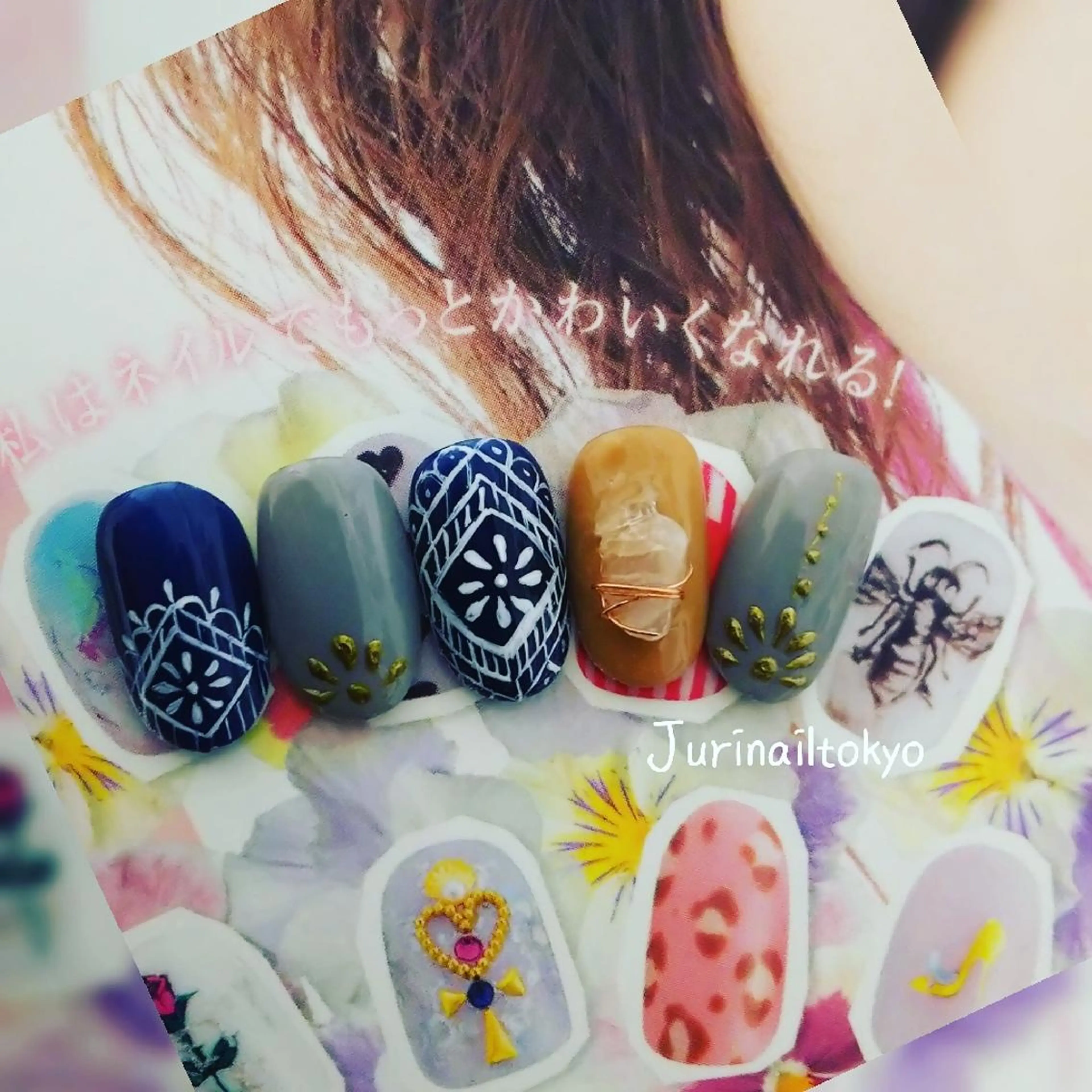 ネイル jurinailtokyo所属・jurinail tokyoのネイルデザイン