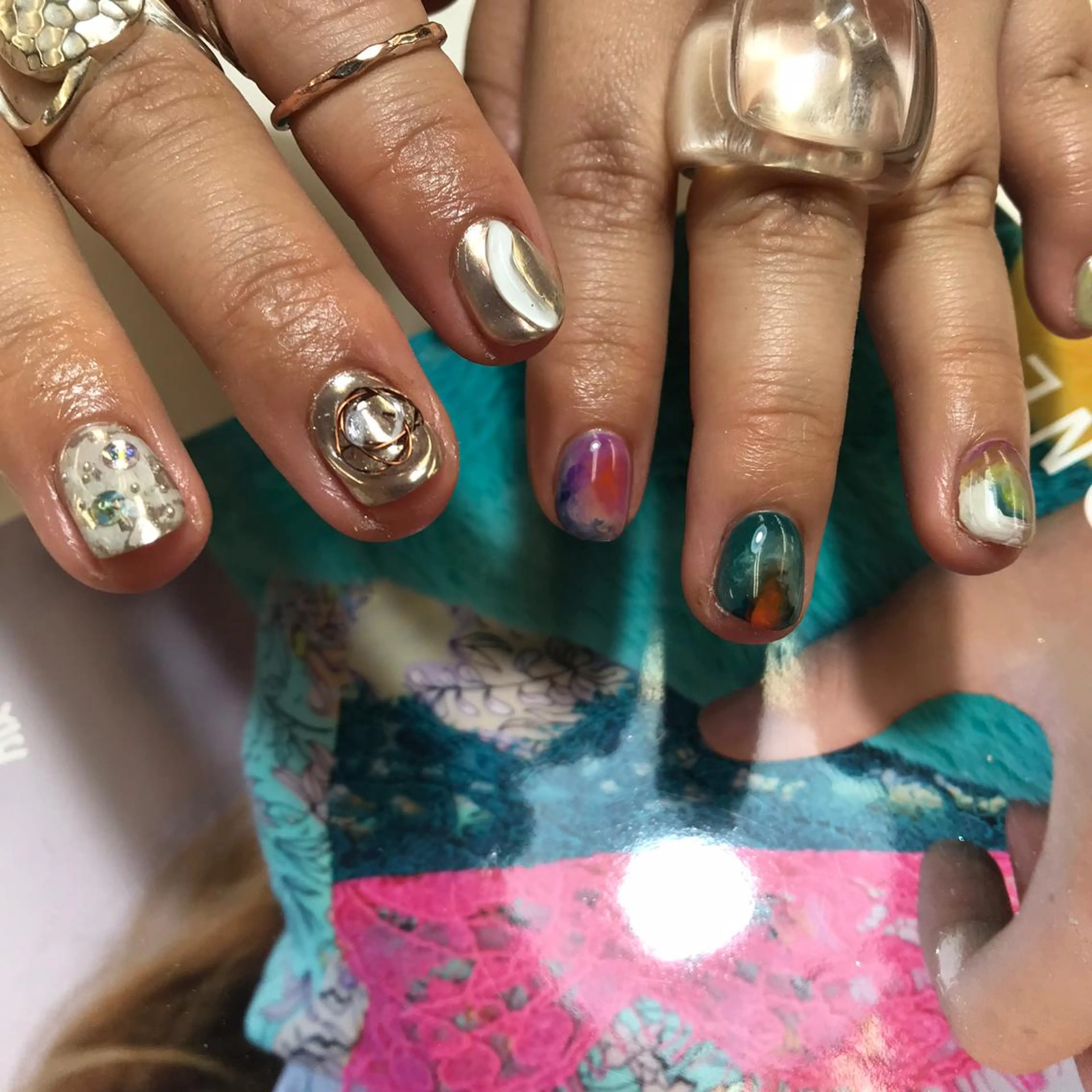 ネイル ハンドネイル go today sharesalon所属・M misakiのネイルデザイン