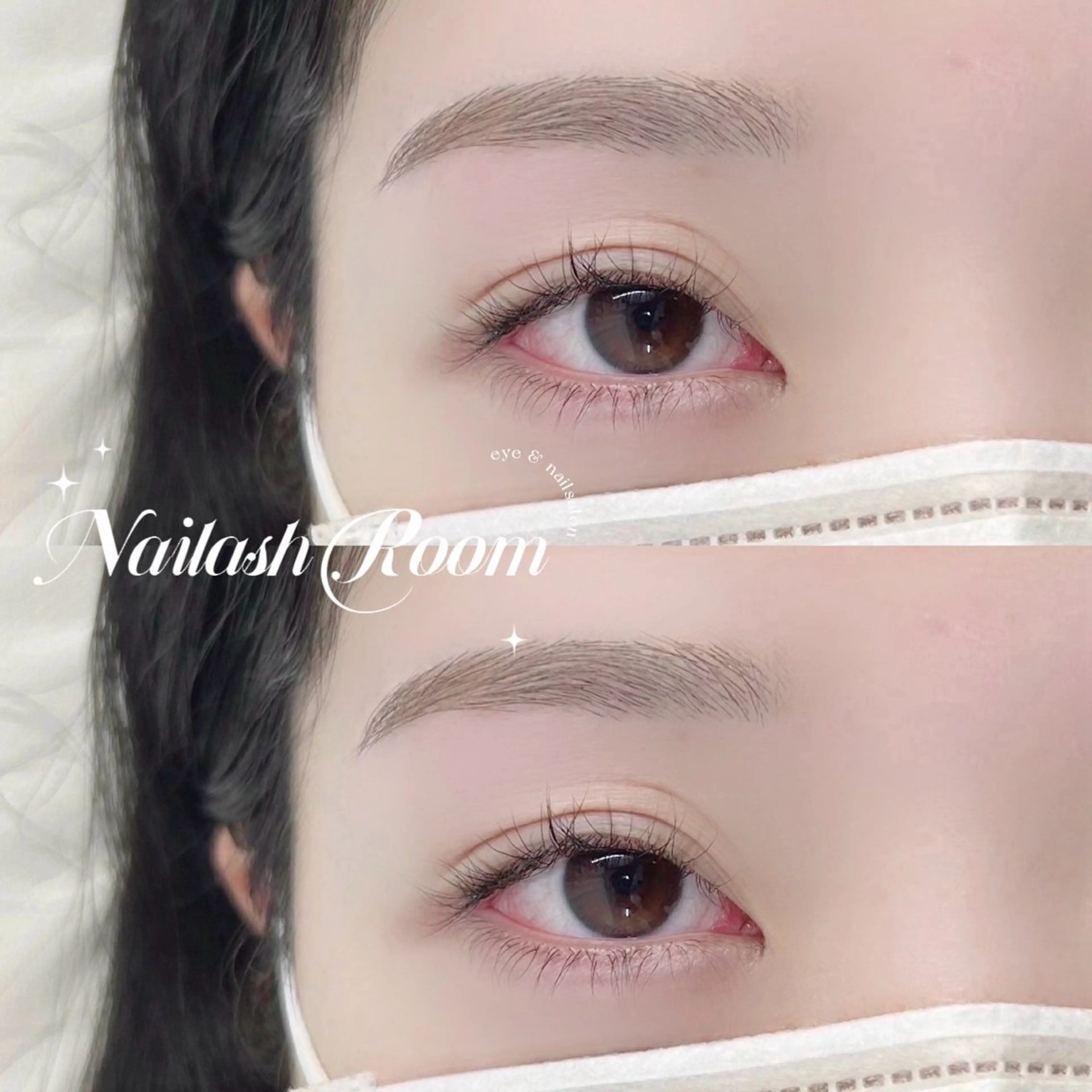 アイブロウ Nailash Room所属・Nailash 💅 miku🐺の眉毛・アイブロウイメージ