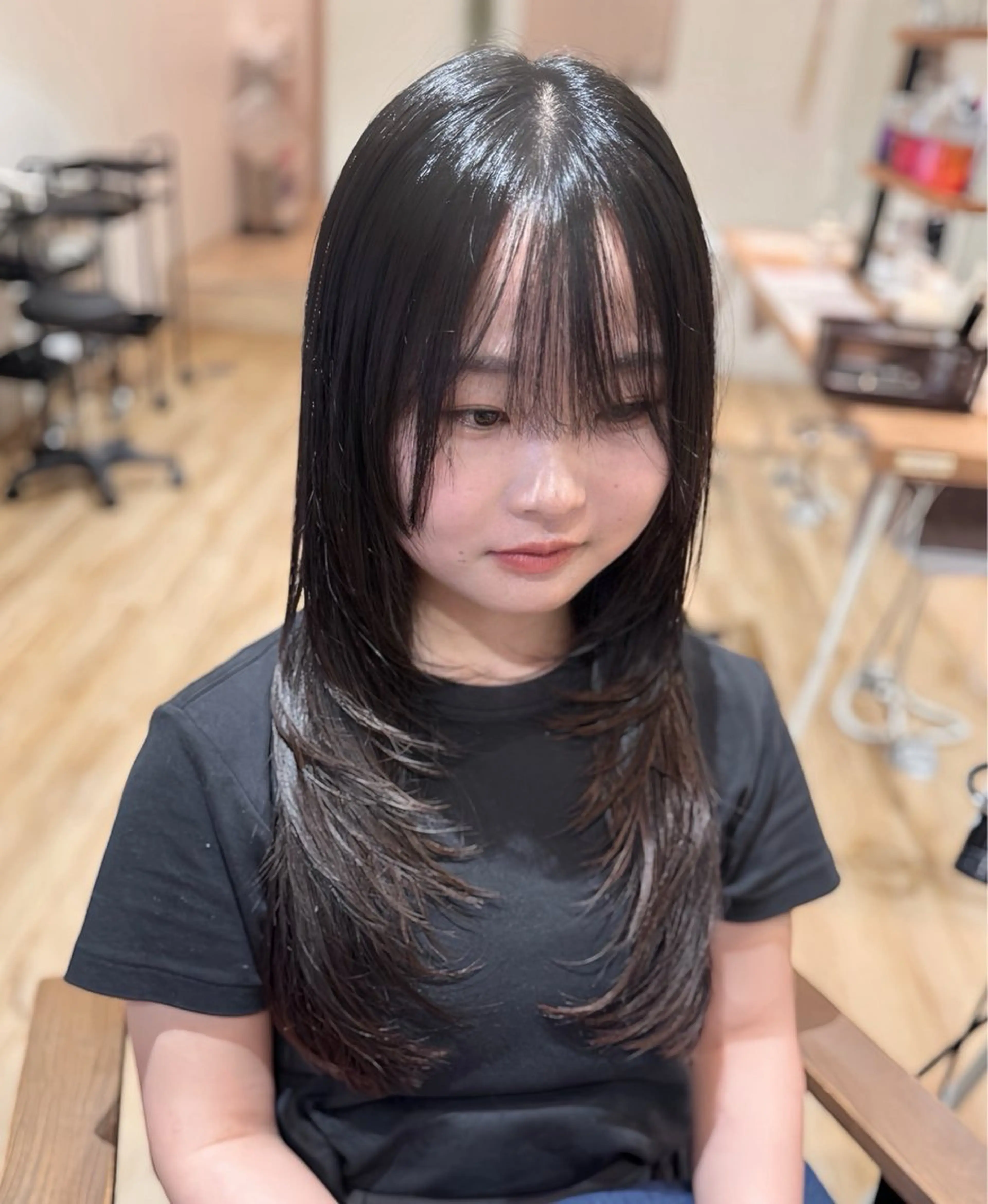 11/16(日)19時〜【ロング〜セミロング🪄】ハイレイヤーカット💇🏻♀️➕トリートメント✩の写真