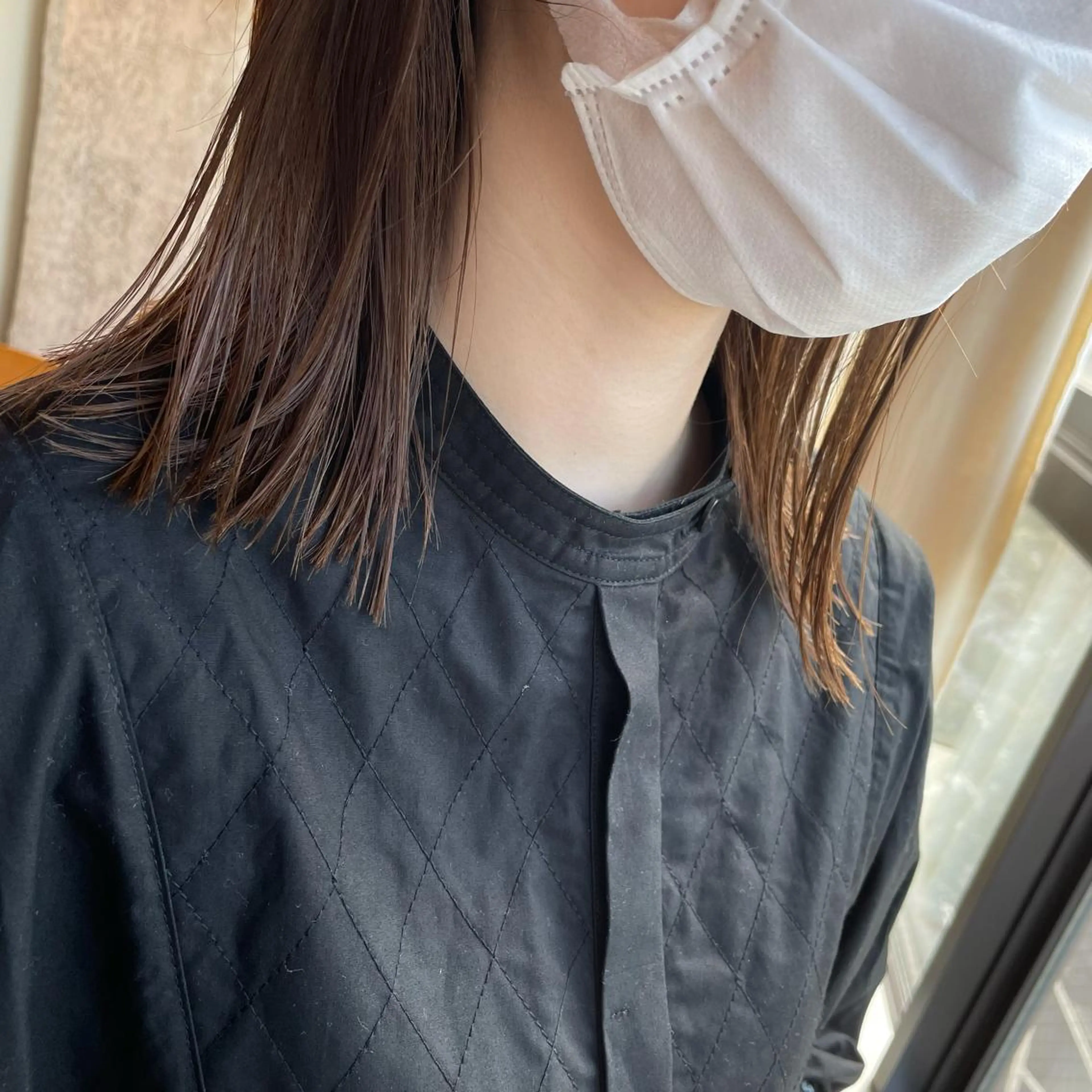 ミディアム カラー tablier所属・tablier 熊谷日菜子のヘアスタイル
