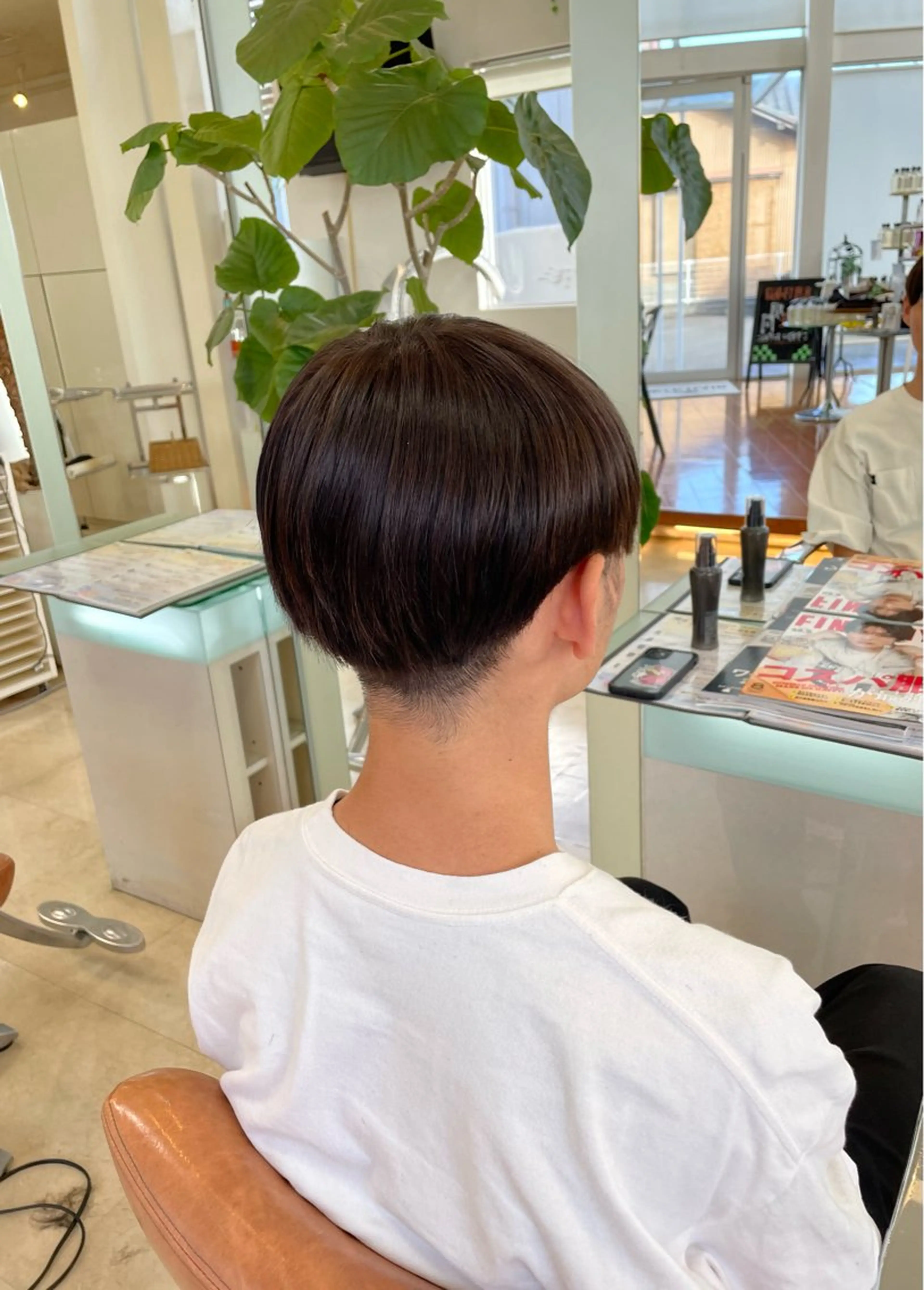 ショート メンズ 縮毛矯正 chic大宮東口所属・🔥大宮メンズ特化 ﾒﾝｽﾞﾍｱ伊藤🔥のヘアスタイル