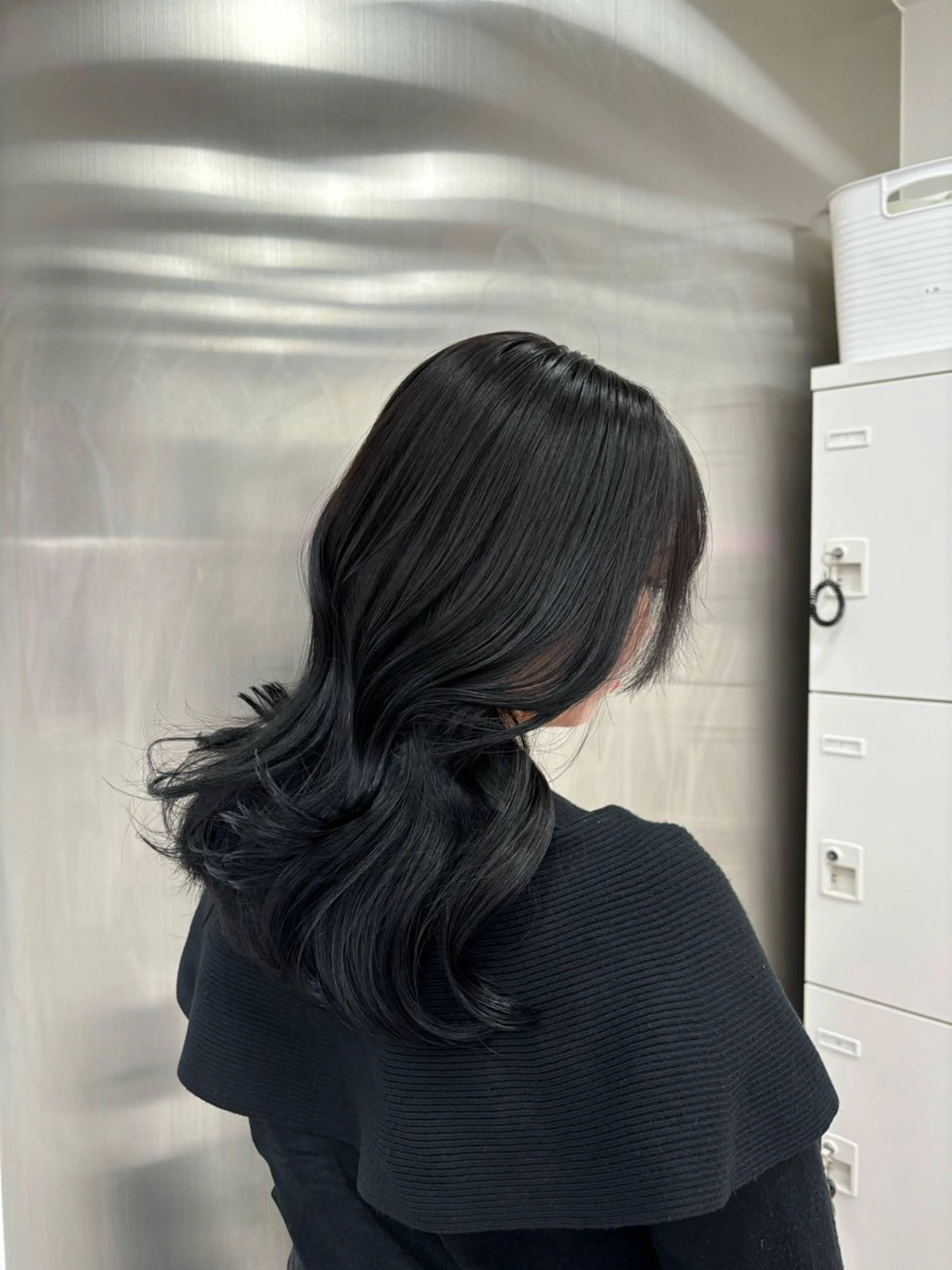 セミロング カラー ヘアカラー トリートメント 🤍レイヤー/顔周り 暖色hirari🤍のヘアスタイル