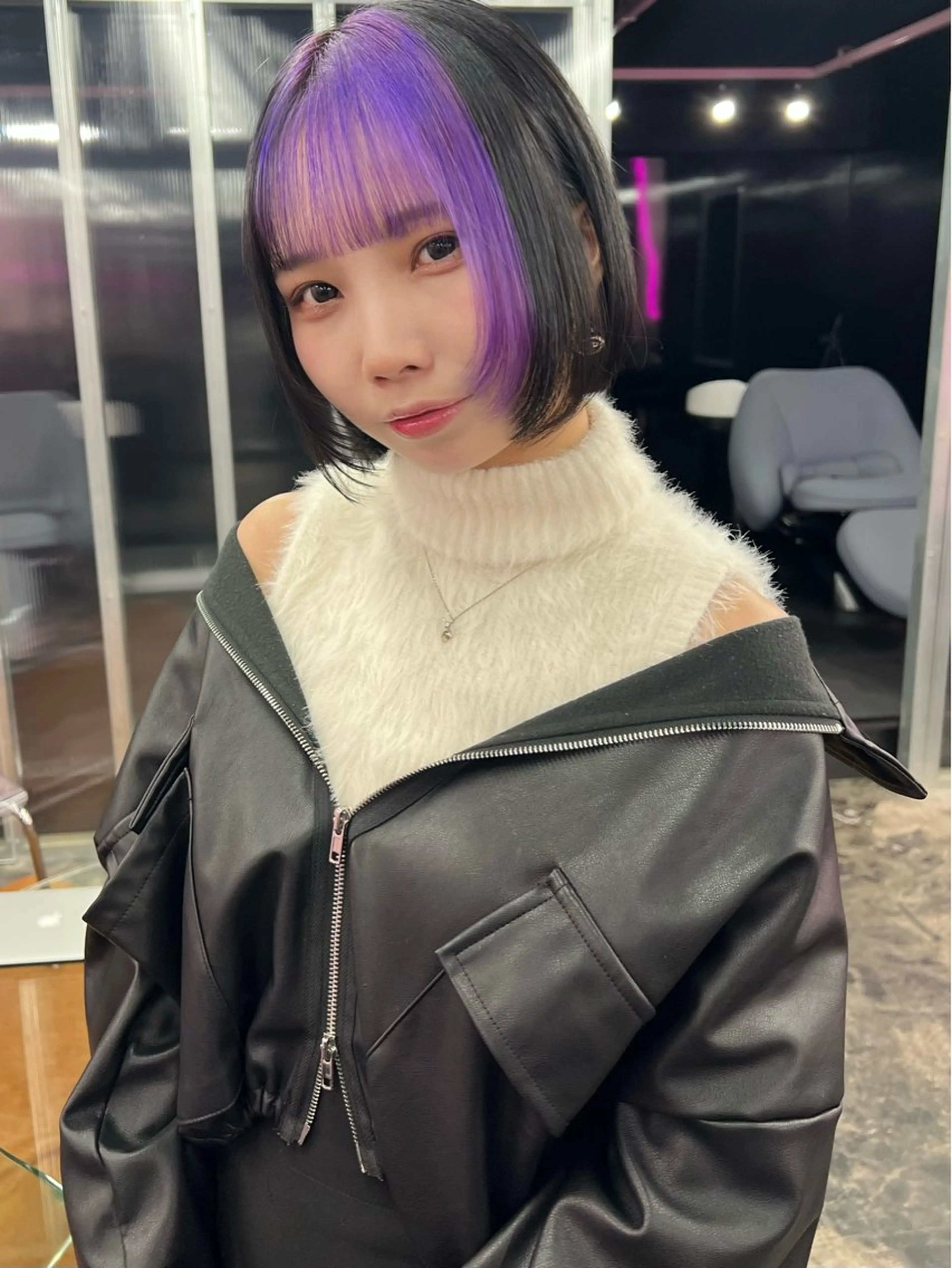 ショート KIJI所属・haruka/ ハイトーン/ボブのヘアスタイル