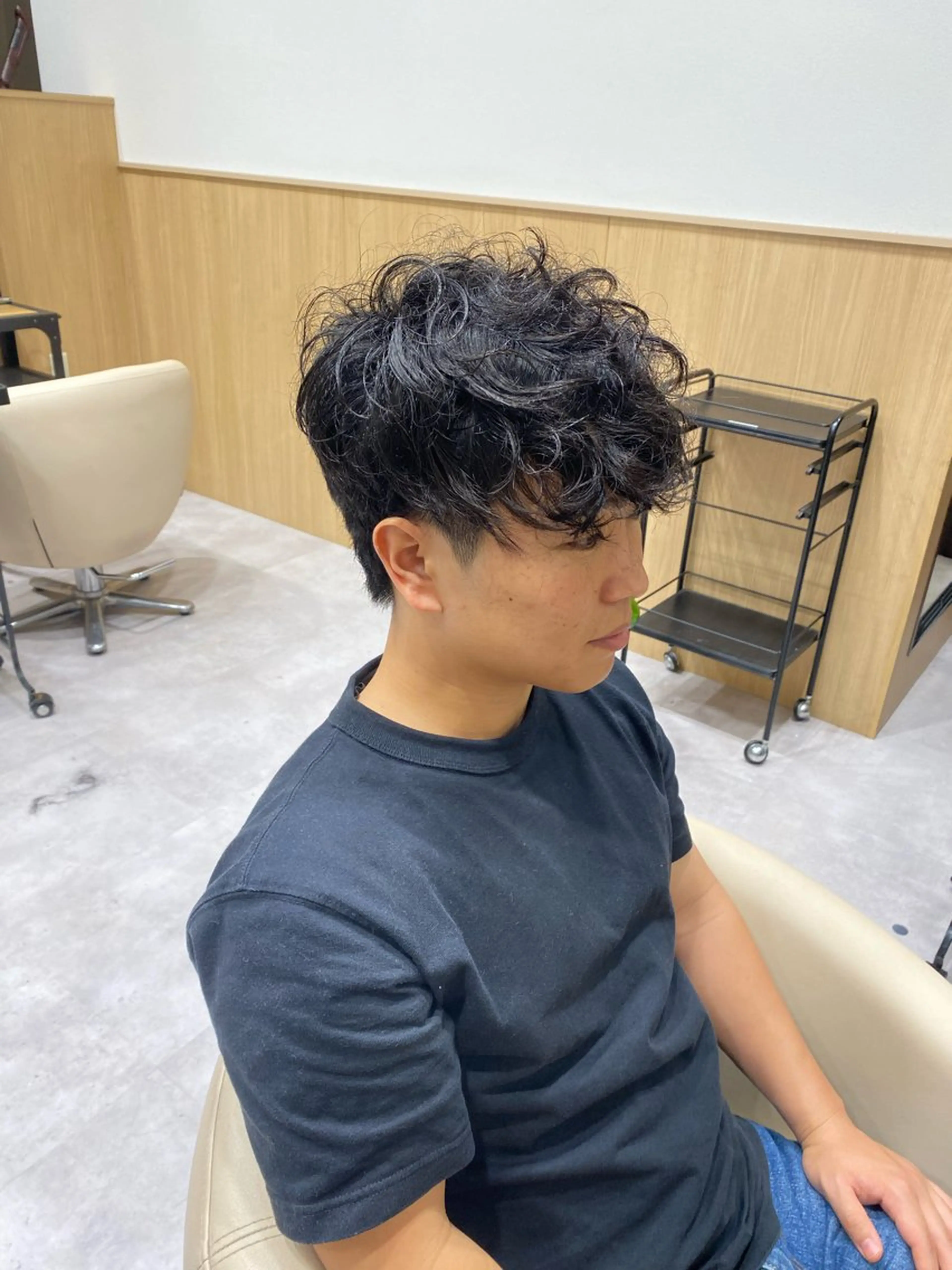 ショート メンズ UNIX所属・《無料施術》/ メンズパーマ/村上翼のヘアスタイル