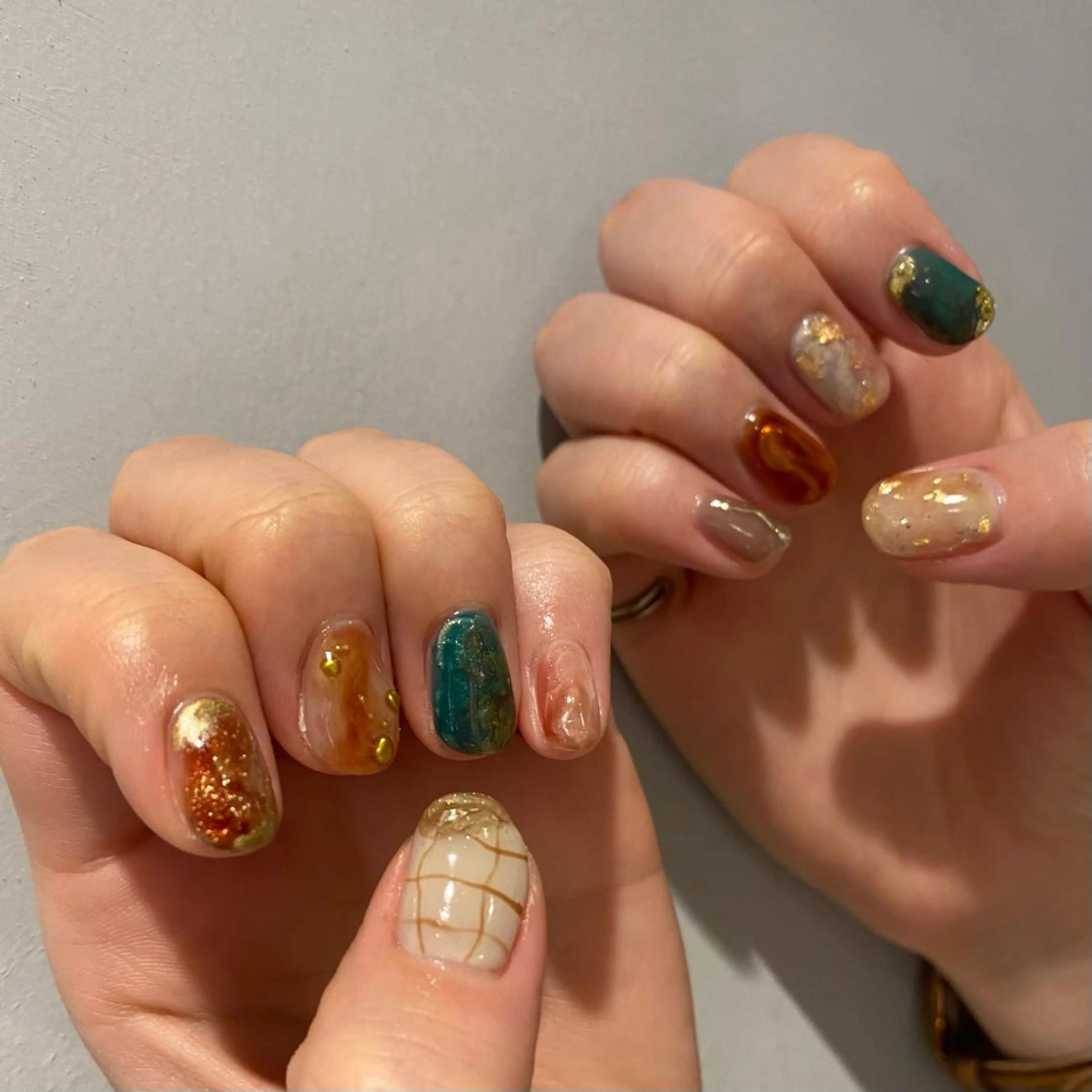 ネイル ニュアンスネイル ハンドネイル RINO AMANE nailのネイルデザイン