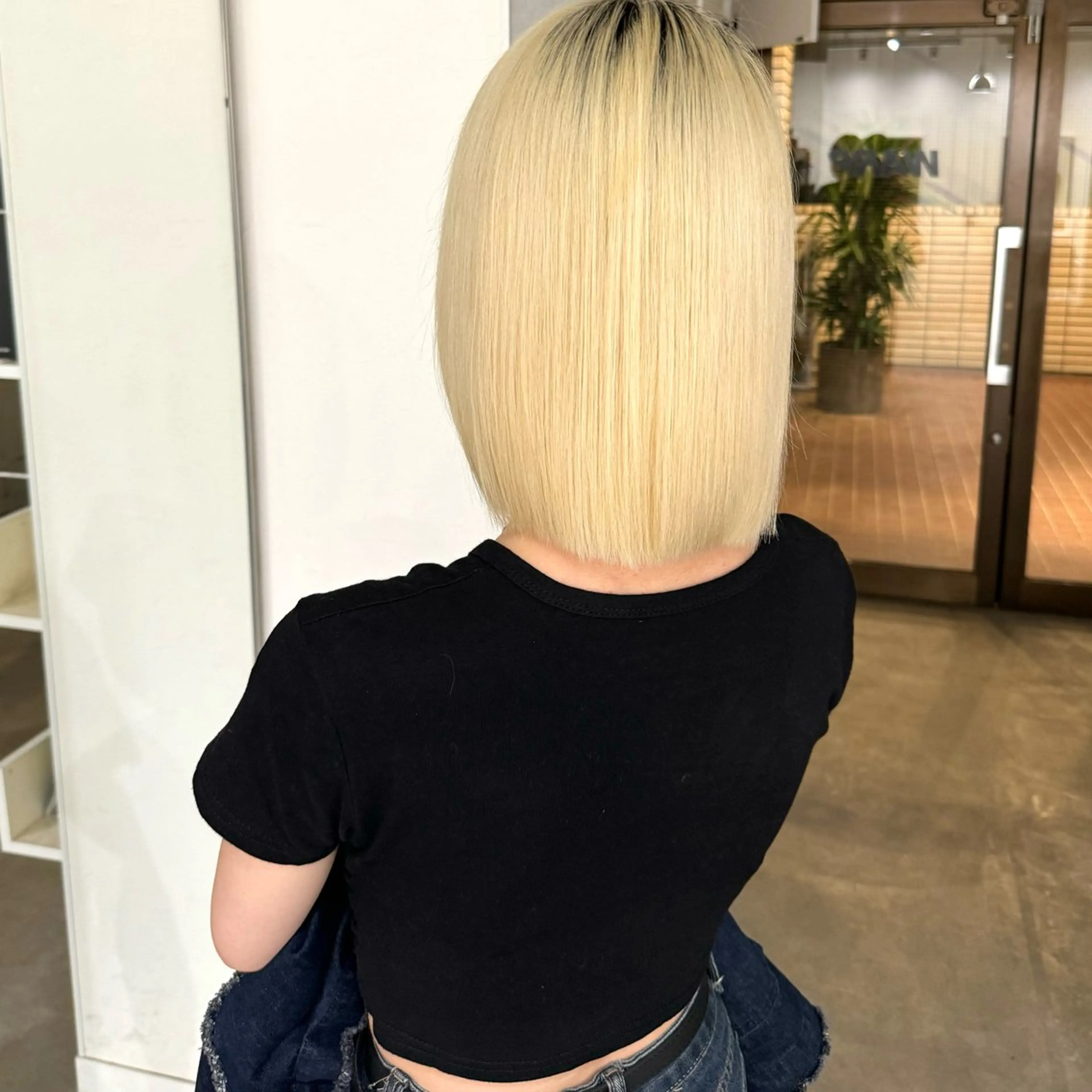 ショート トリートメント 艶カラー/カット AYANO 💗🪽のヘアスタイル